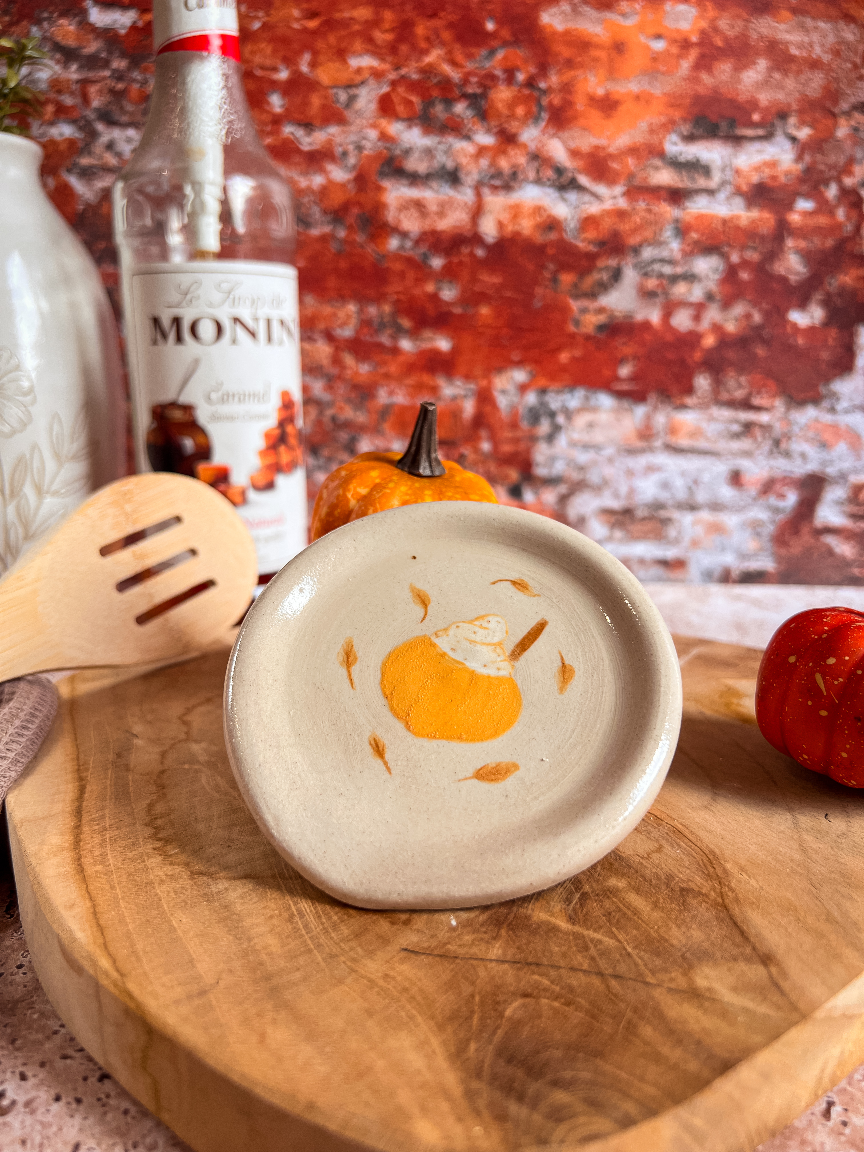 Repose cuillère Pumpkin spice latte