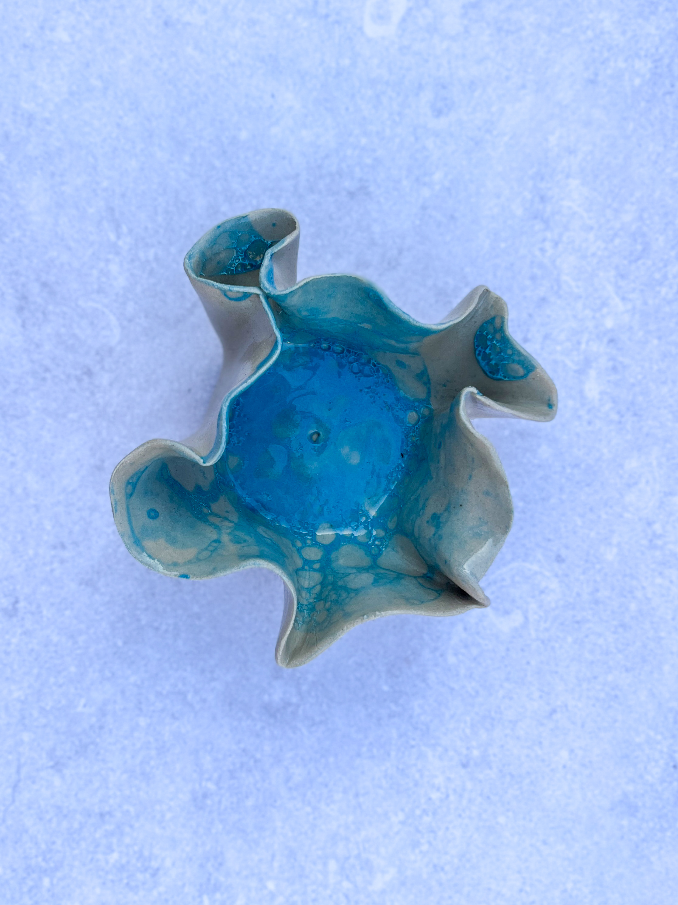 Lot de 2 coupelles wavy