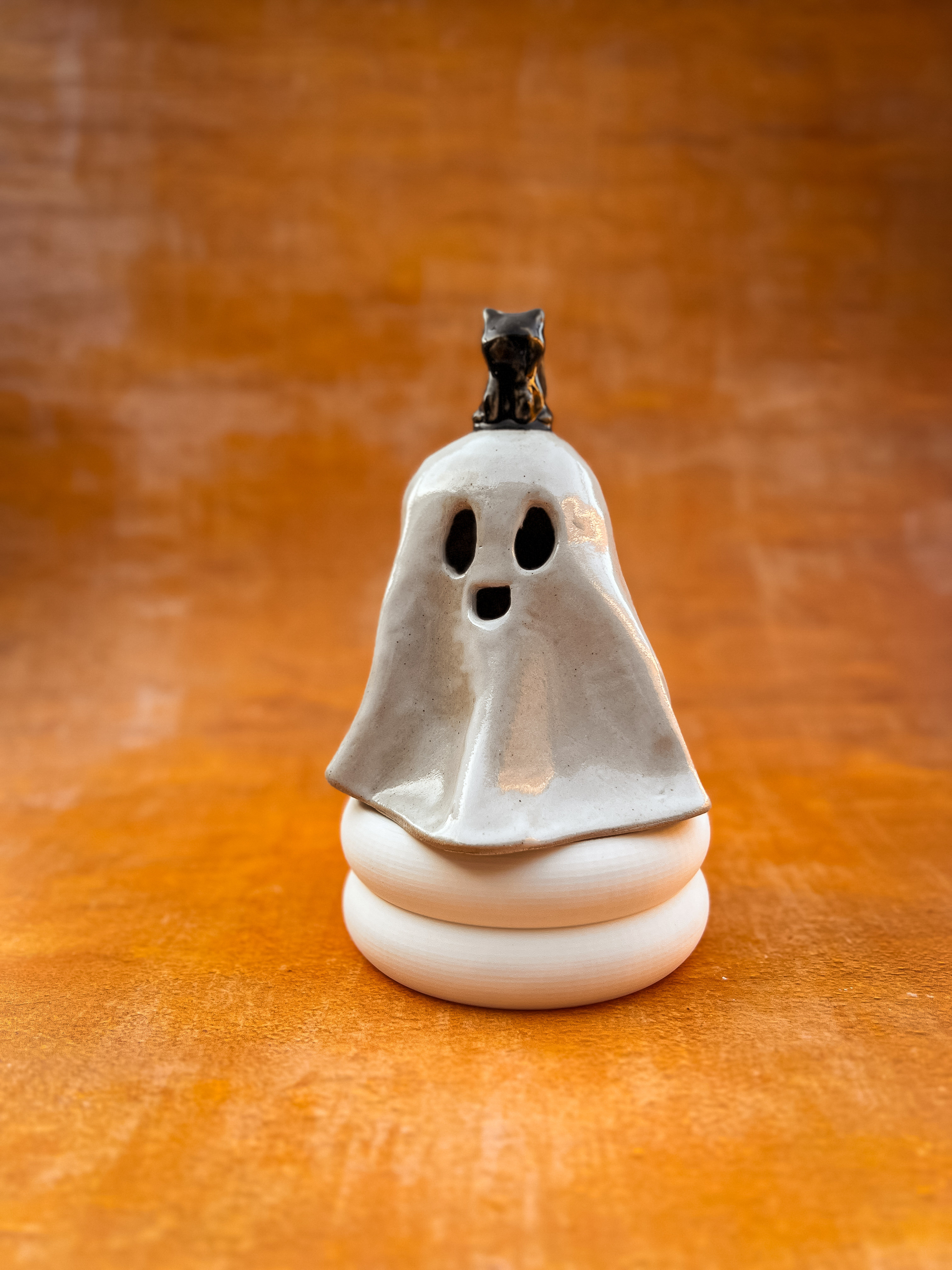 Photophore fantôme chat