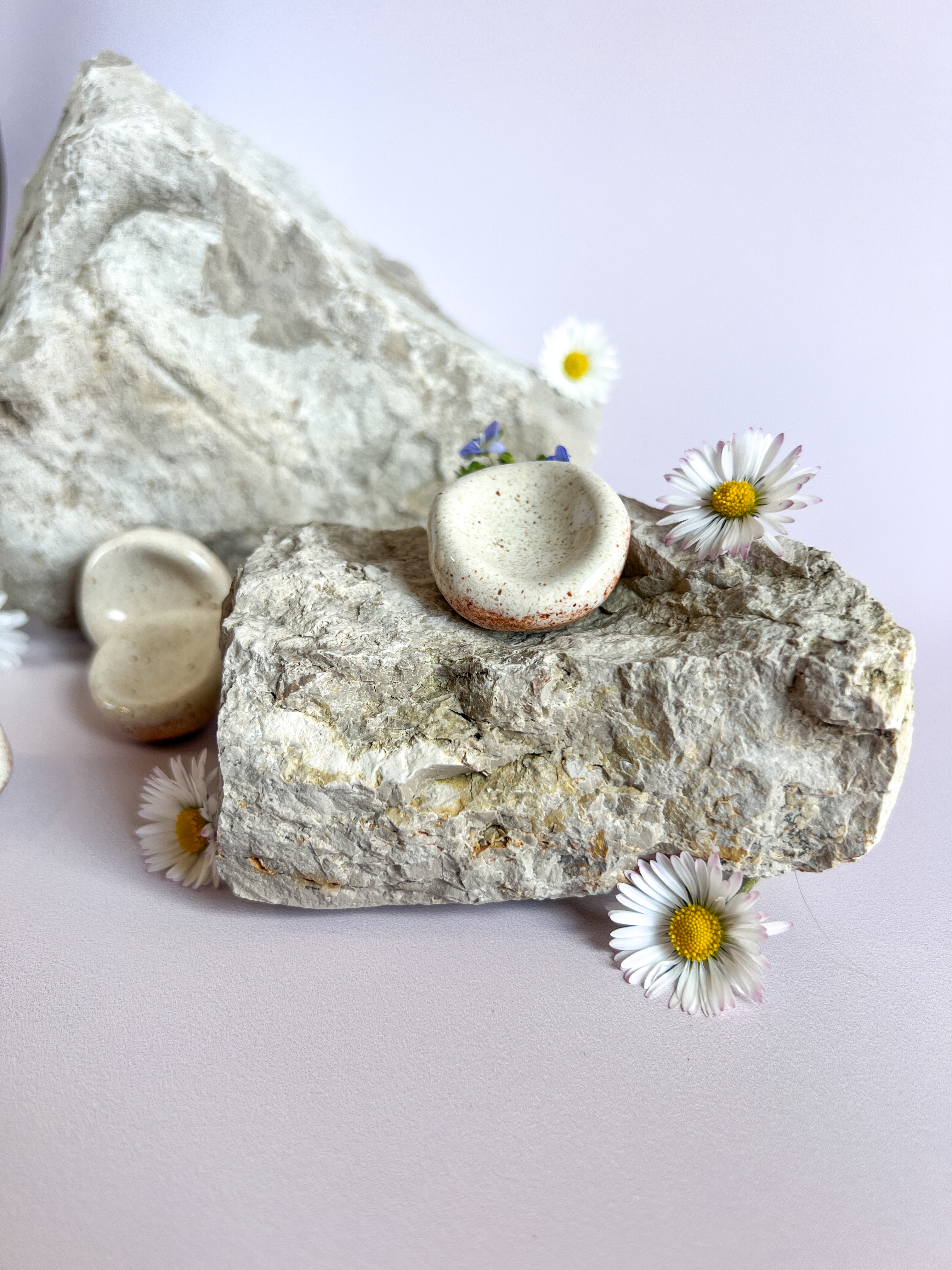 Worry stone "Creame"