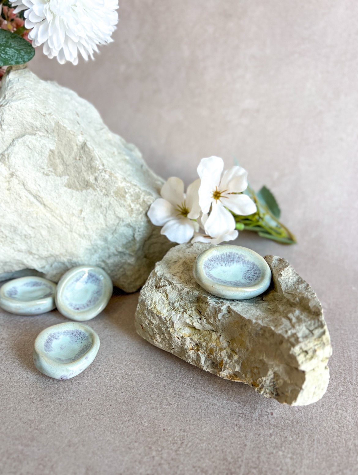 Worry stone "Celeste"