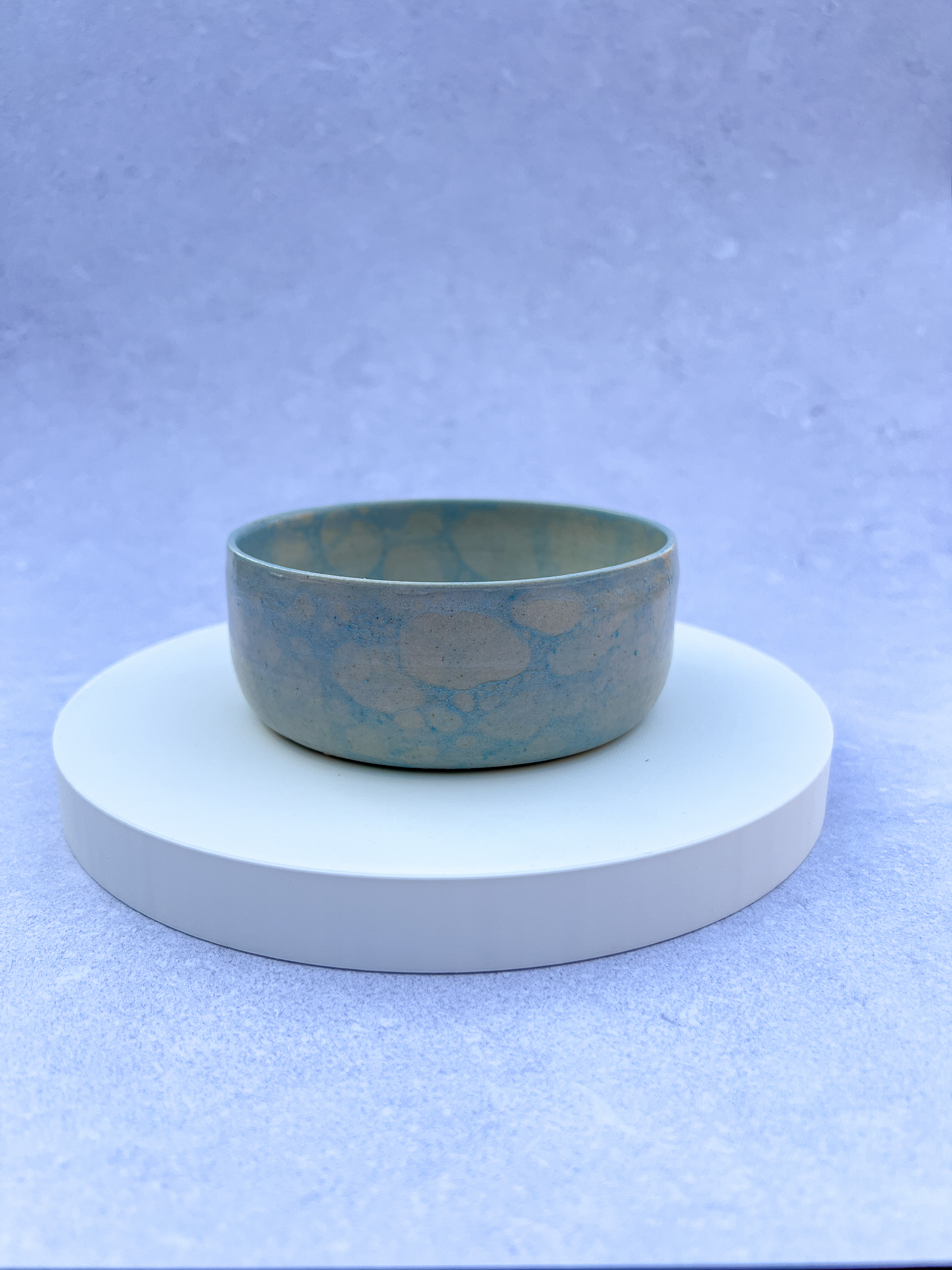 Coupelle bubble blue