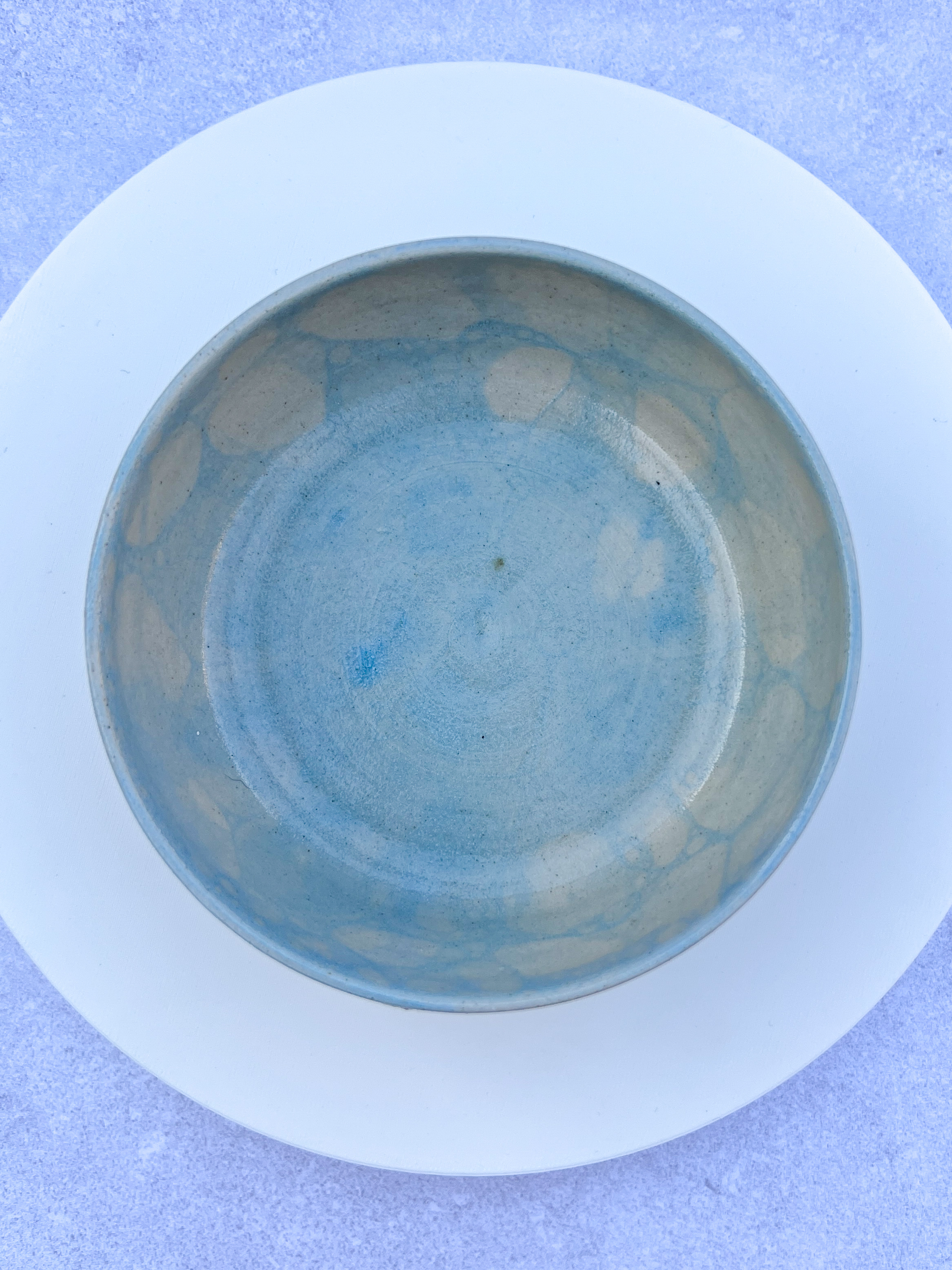 Coupelle bubble blue