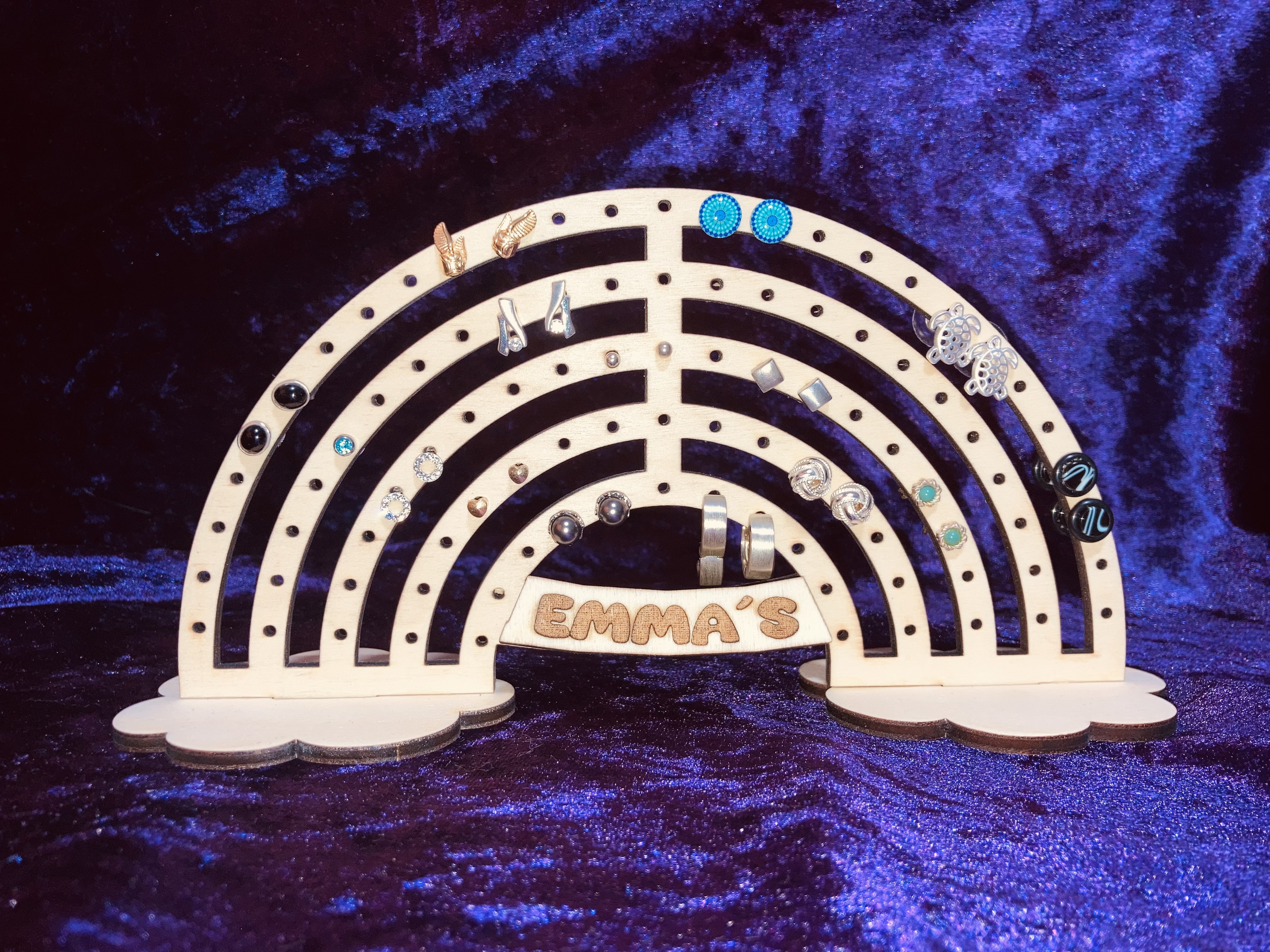 Personalisierter Ohrringständer Schmuckständer  