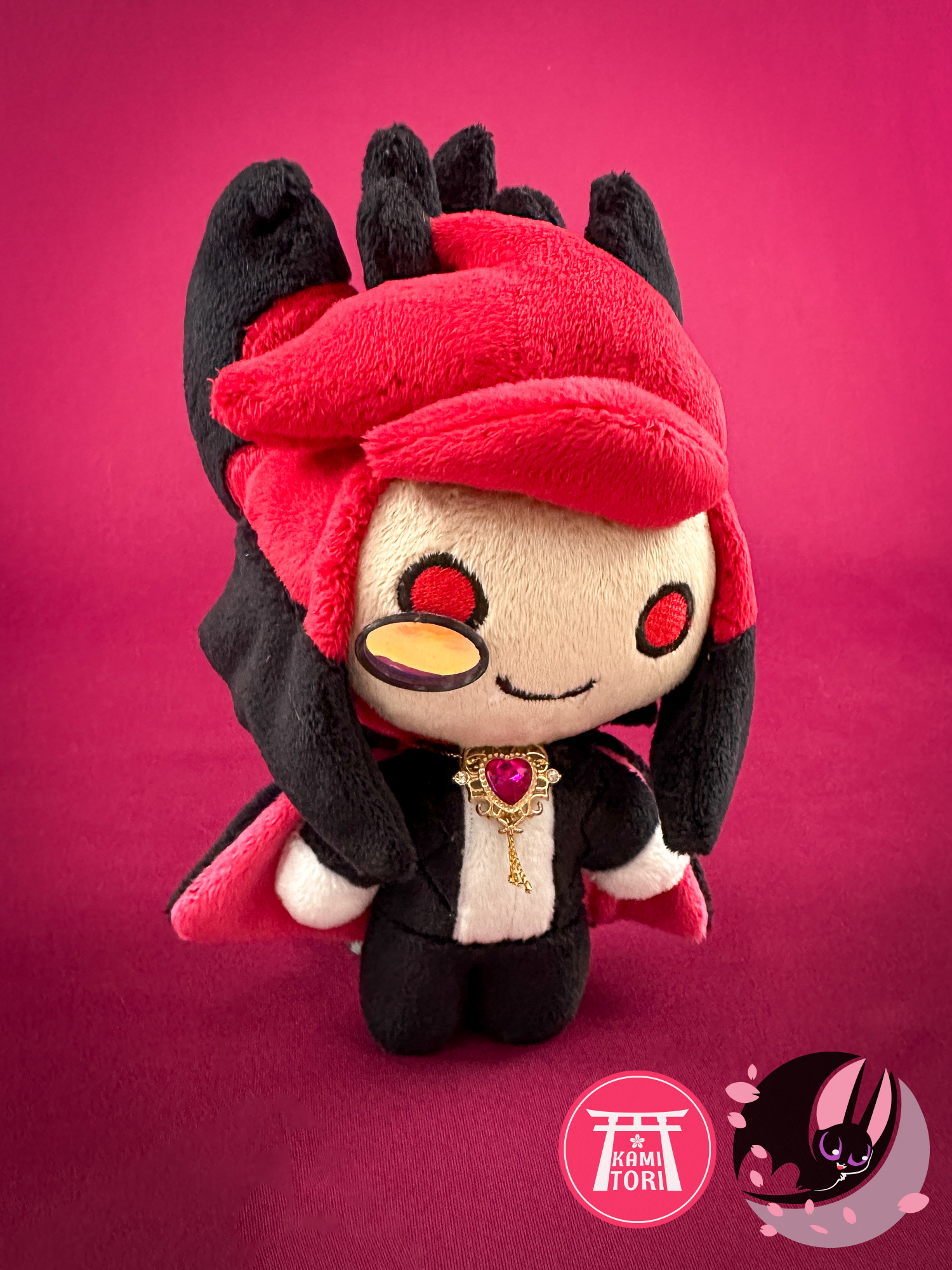 Chibi Strawberry Count 9” tall (Pink)