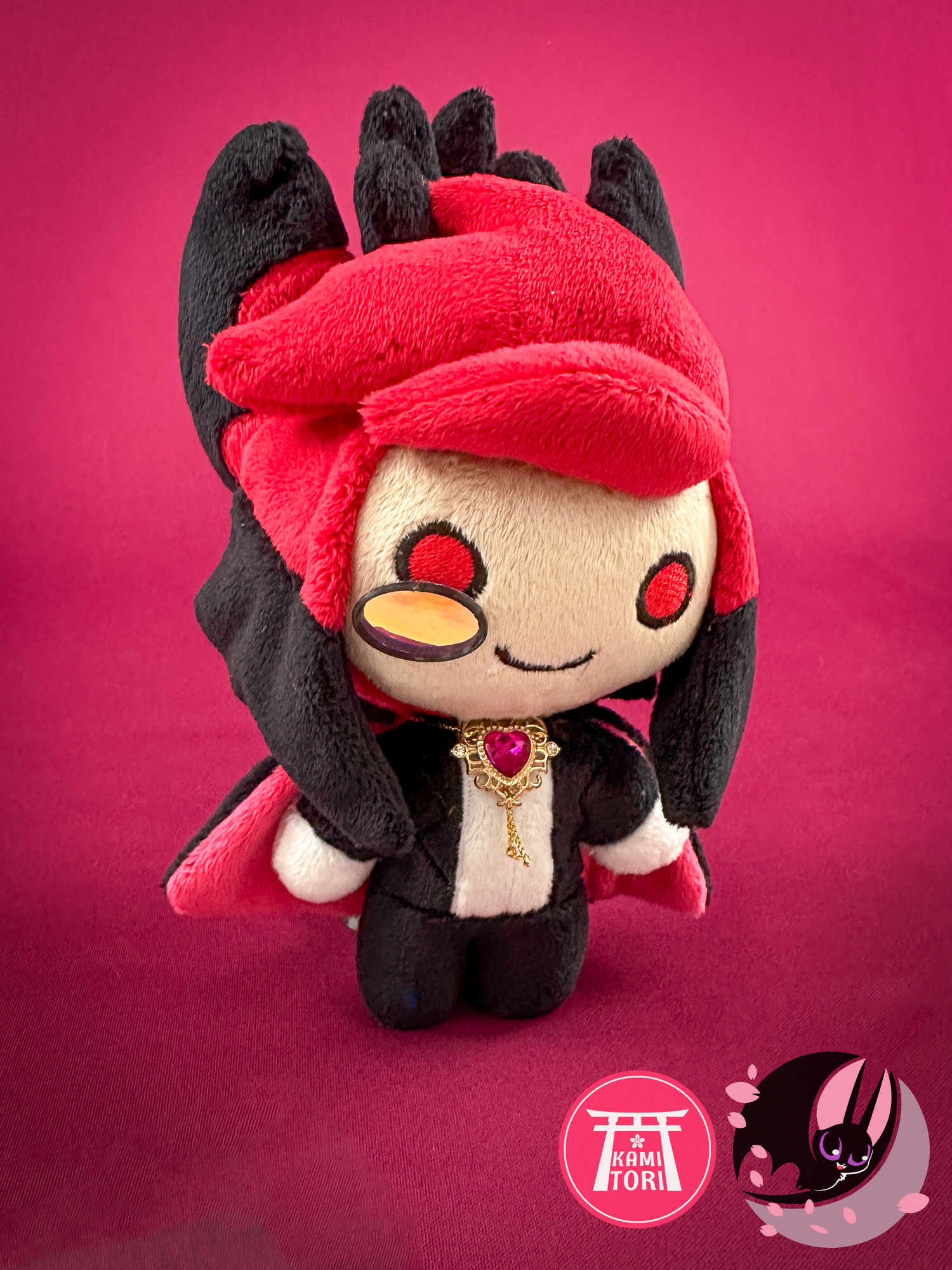 Chibi Strawberry Count 9” tall (Pink)