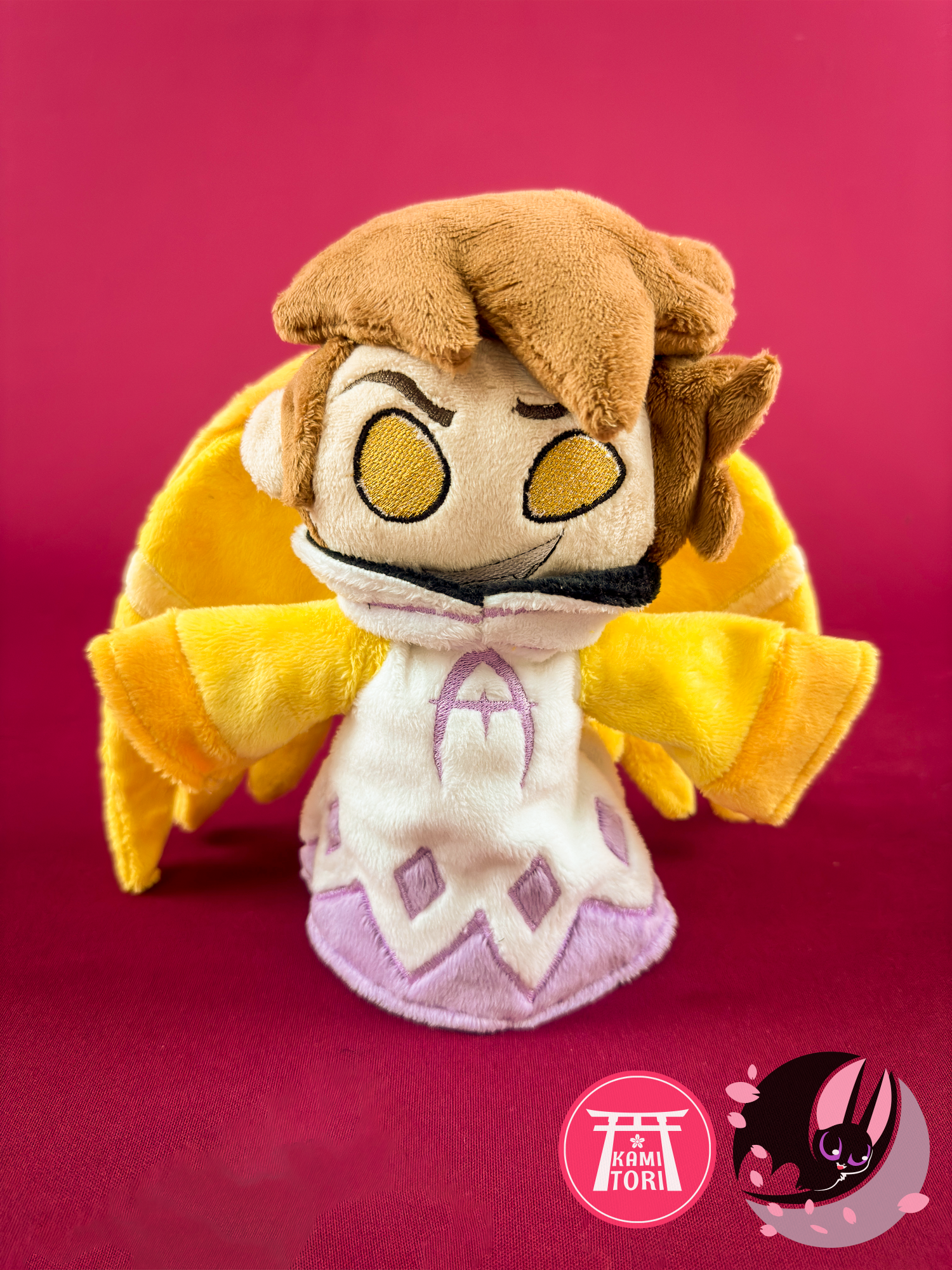 Chibi Adam 9” tall white robe (no mask)