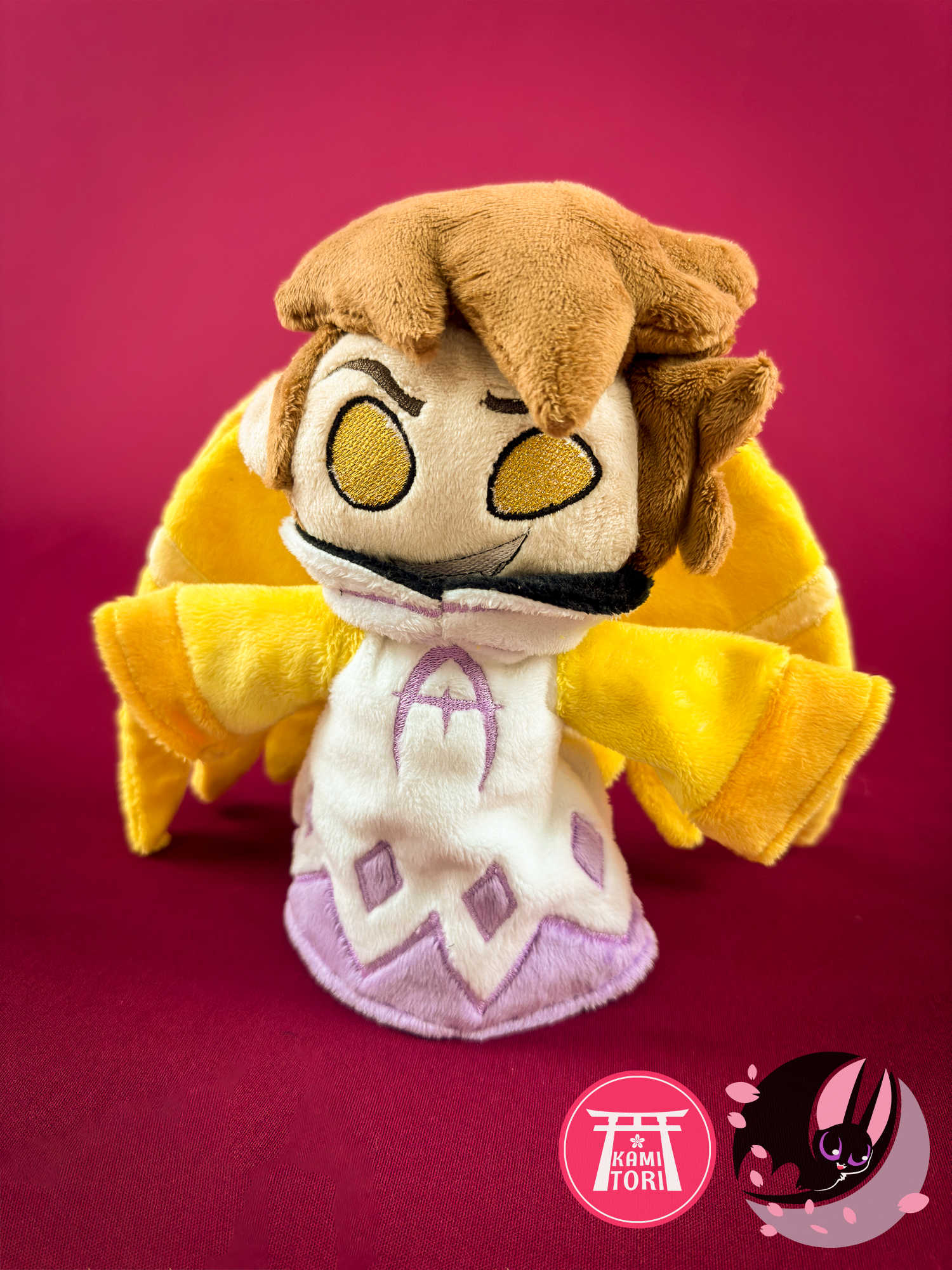 Chibi Adam 9” tall white robe (no mask)