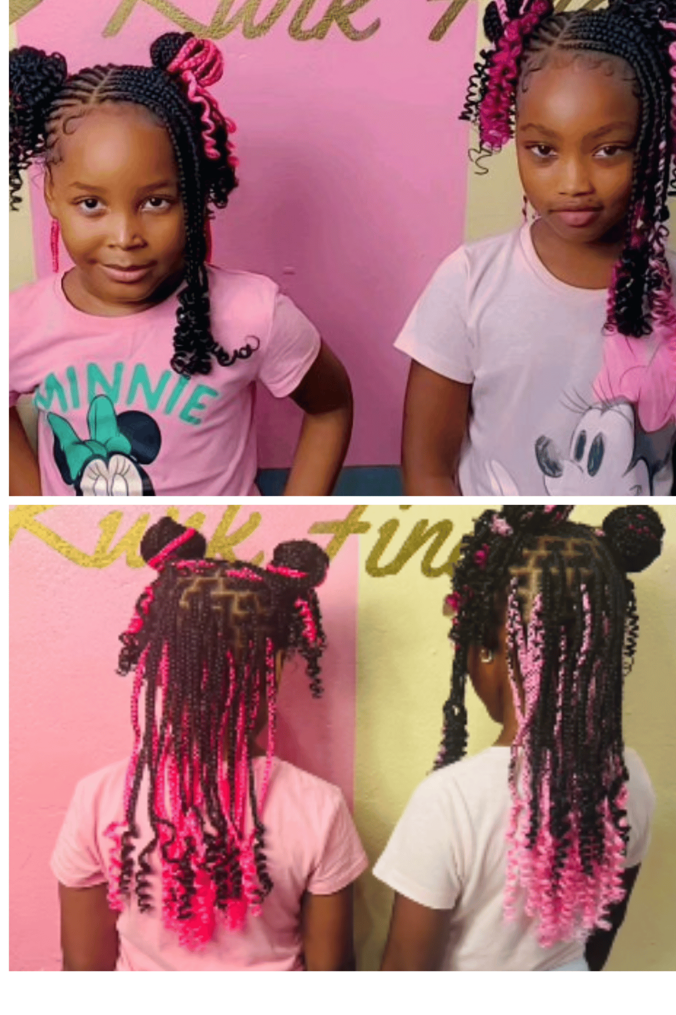  Peek-a-Boo Braids Style 