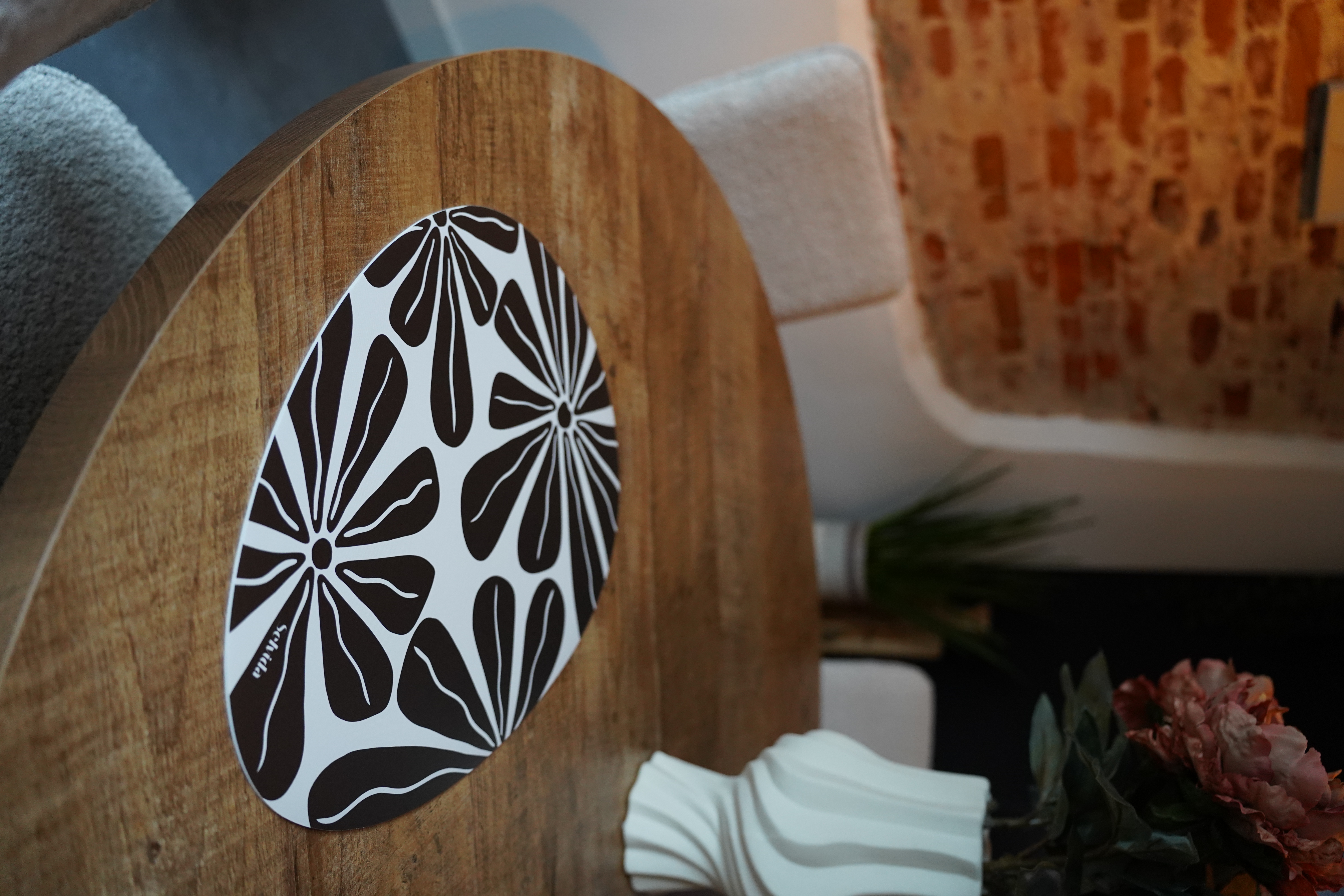 Placemat flower - 1 stuk