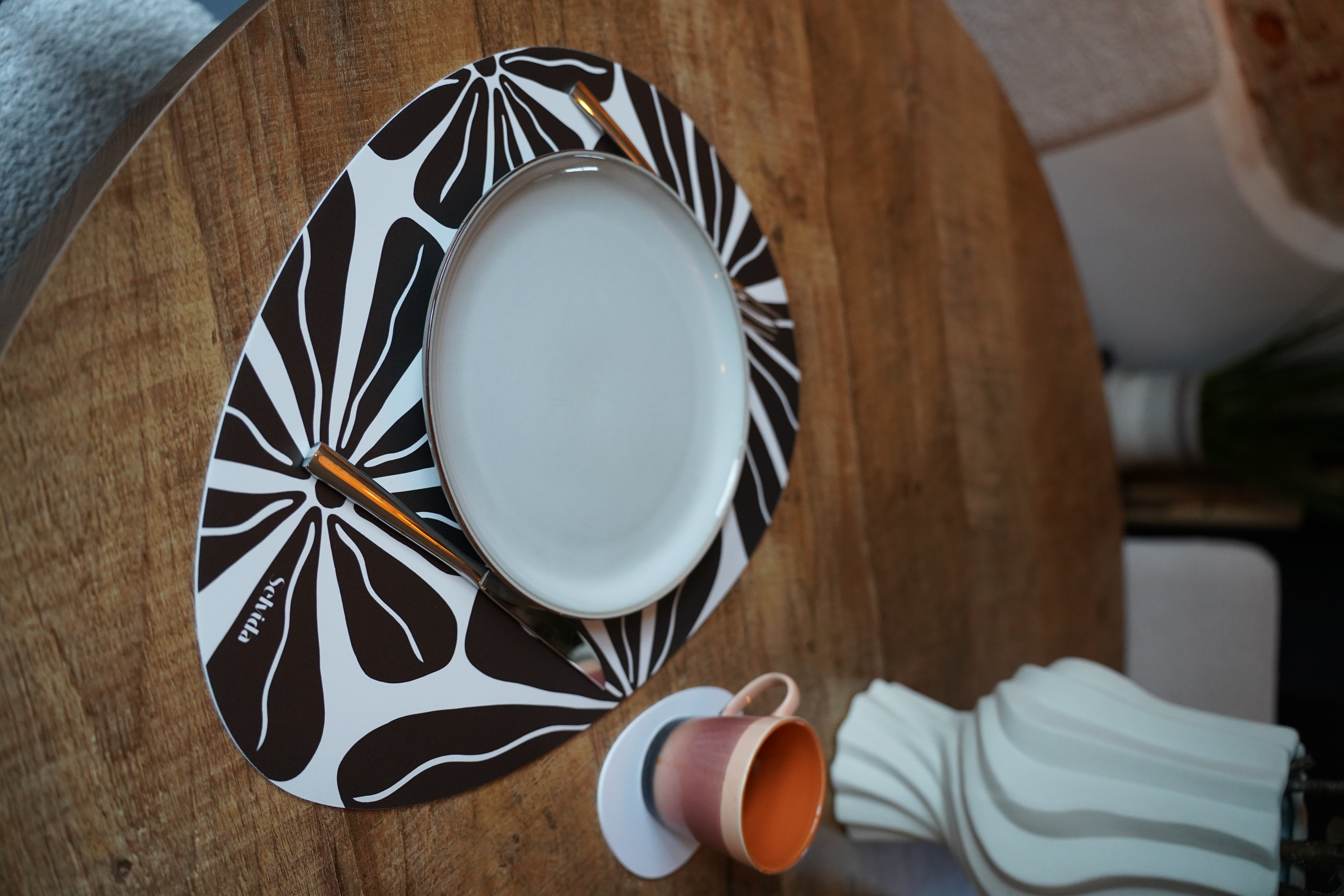 Placemat flower - 1 stuk