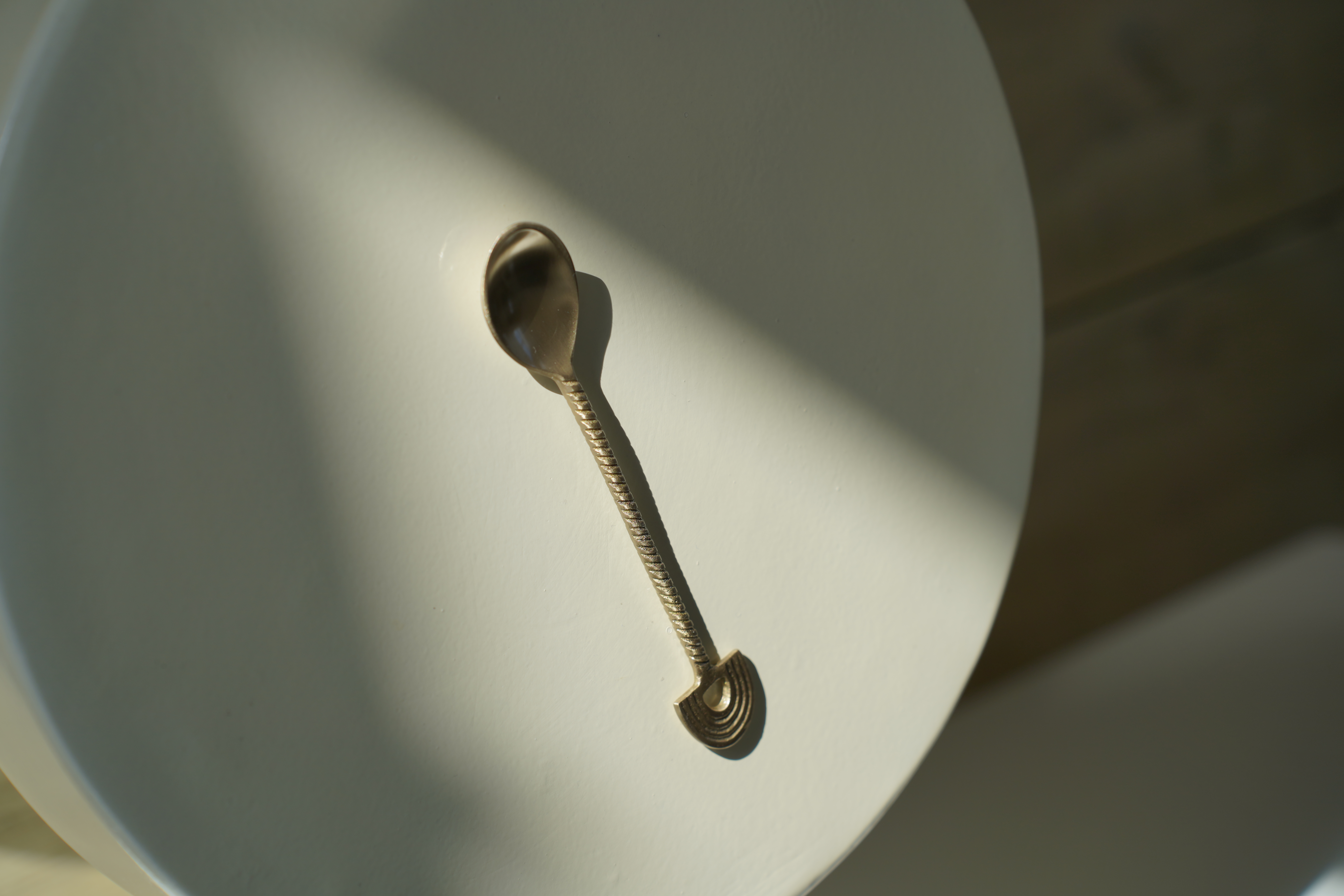 Koffie/latte macchiato lepels  - set van 2 stuks