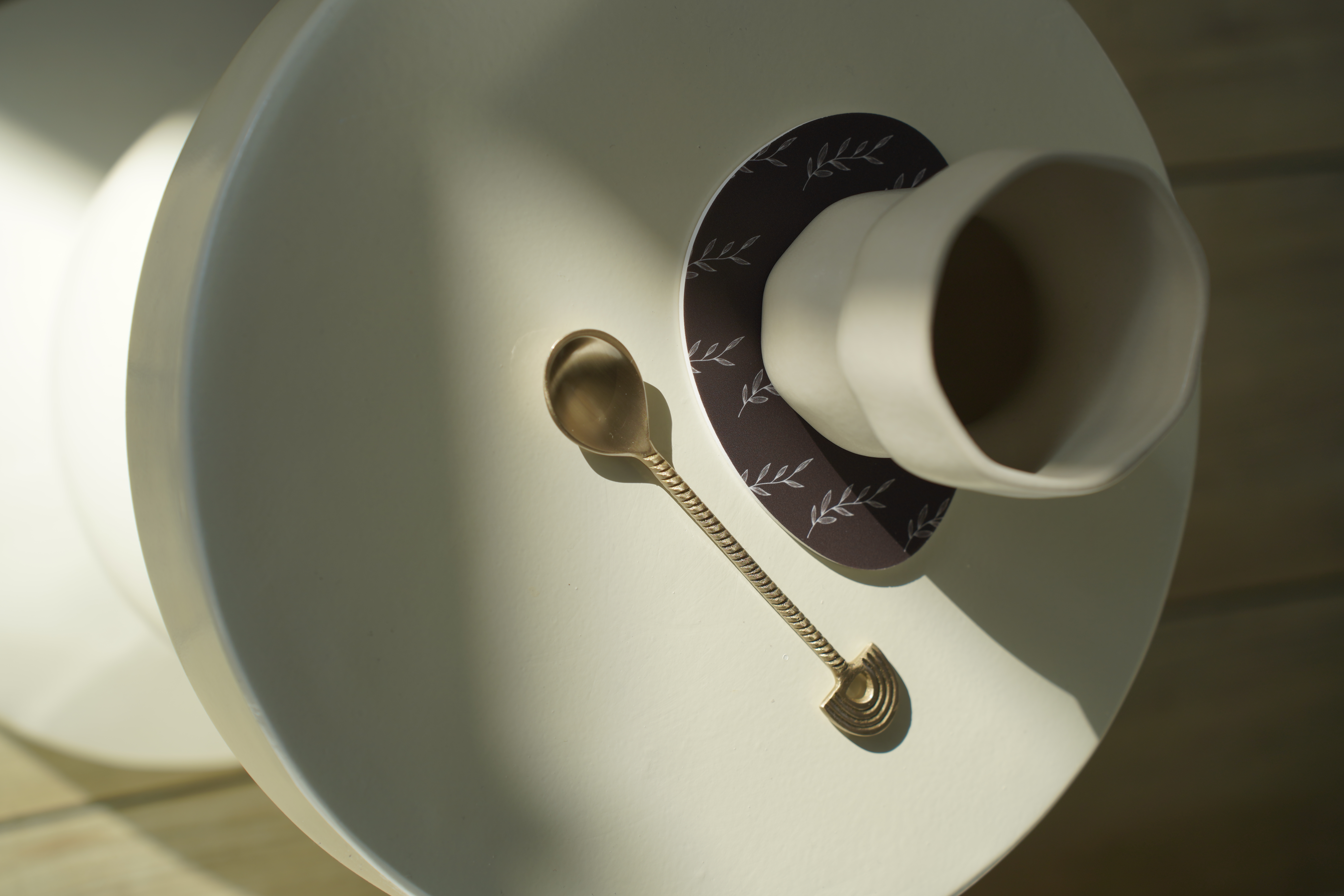 Koffie/latte macchiato lepels  - set van 2 stuks