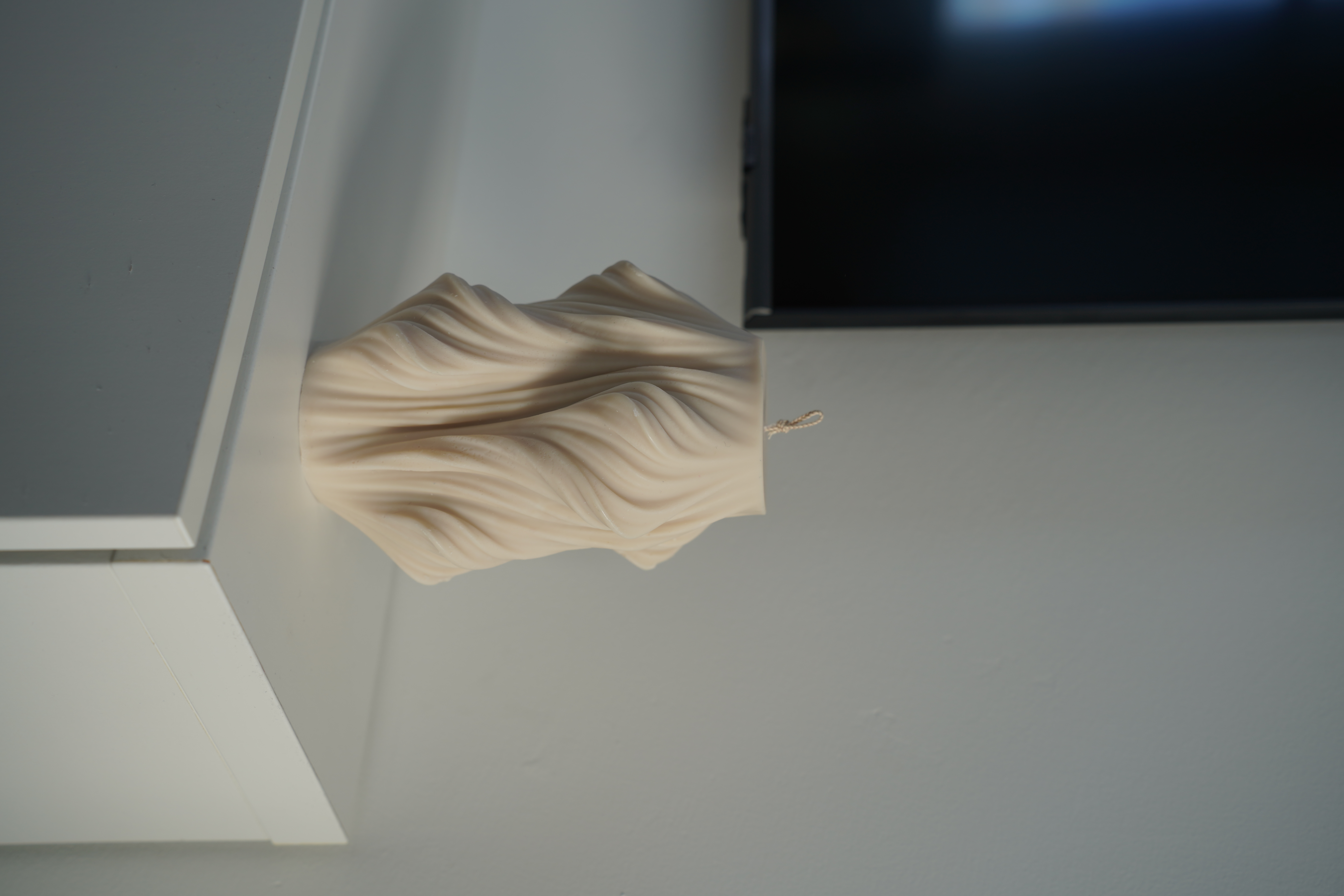 Kaars met golven