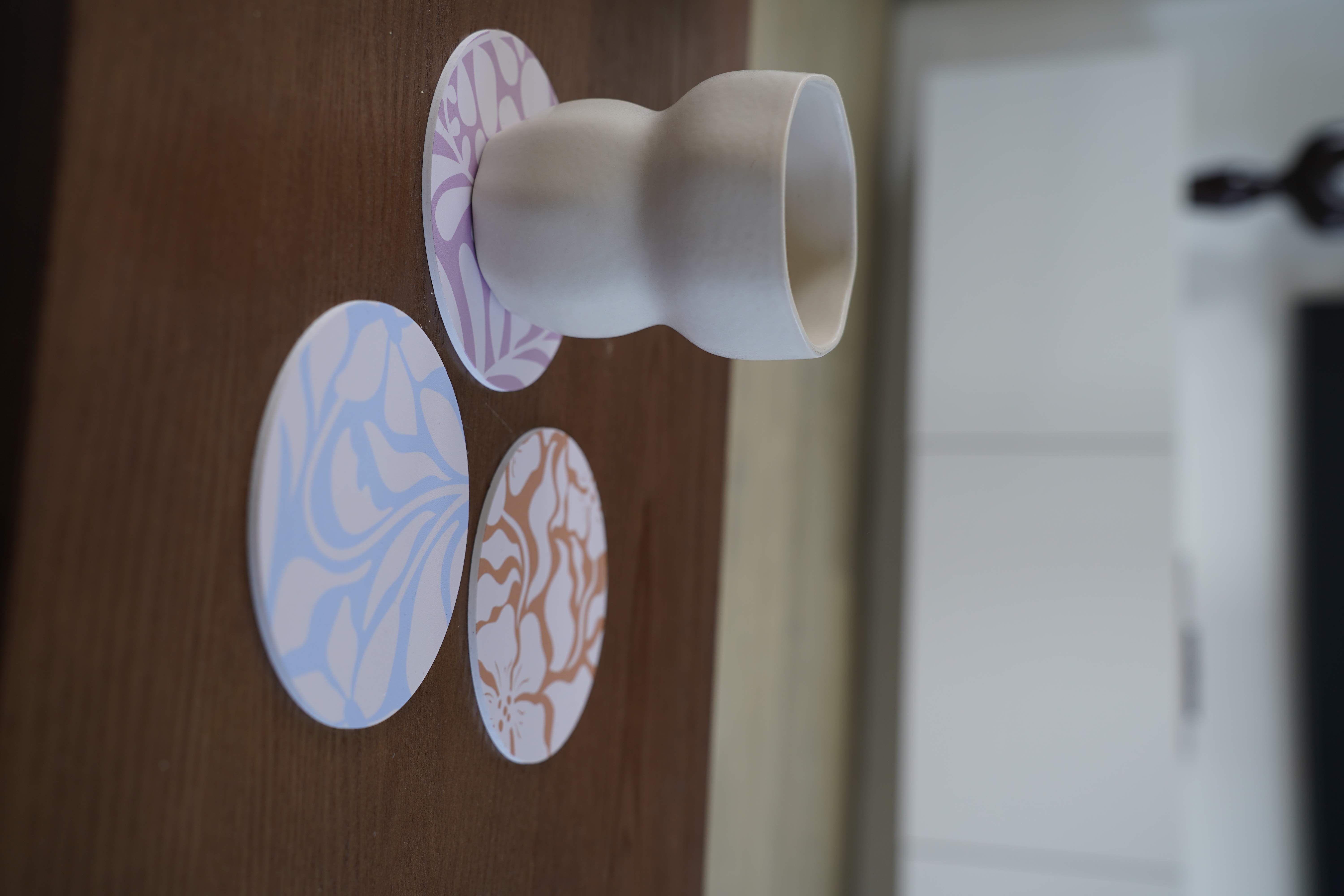 Ronde onderzetters - set van 6 stuks