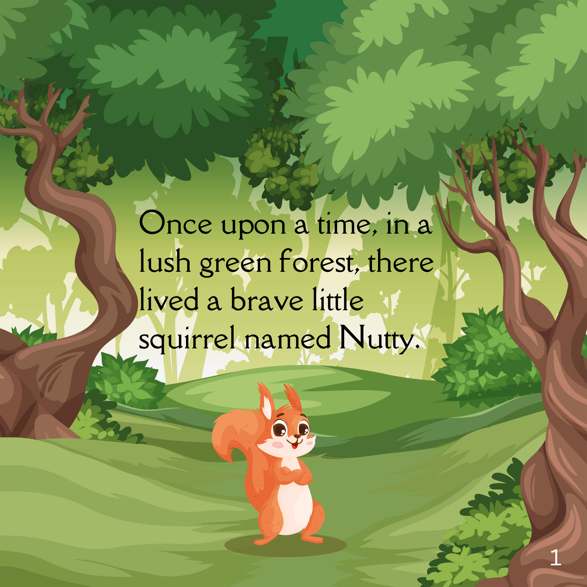 The Kids Story E-Book │ Nutty's The Great Forest Adventure