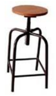 Tabouret Réglable à Goupille – Réf : MBtb35