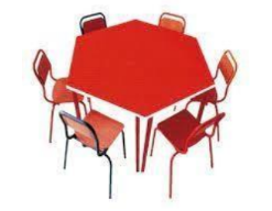 Lot de 2 Tables Trapézoïdales – Flexibilité et Fonctionnalité