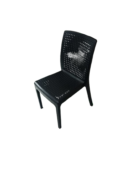 Chaise plastique perforée sans accoudoirs – Usage intensif