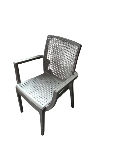 Chaise plastique renforcée avec accoudoirs – Collectivités