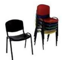 Chaise ISO Plastique – Réf : MBcip33
