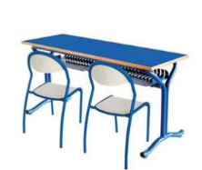 Table Scolaire Roma avec Étagère – Praticité et Organisation