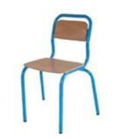 Chaise Semi-métallique GM Réf : MBc28