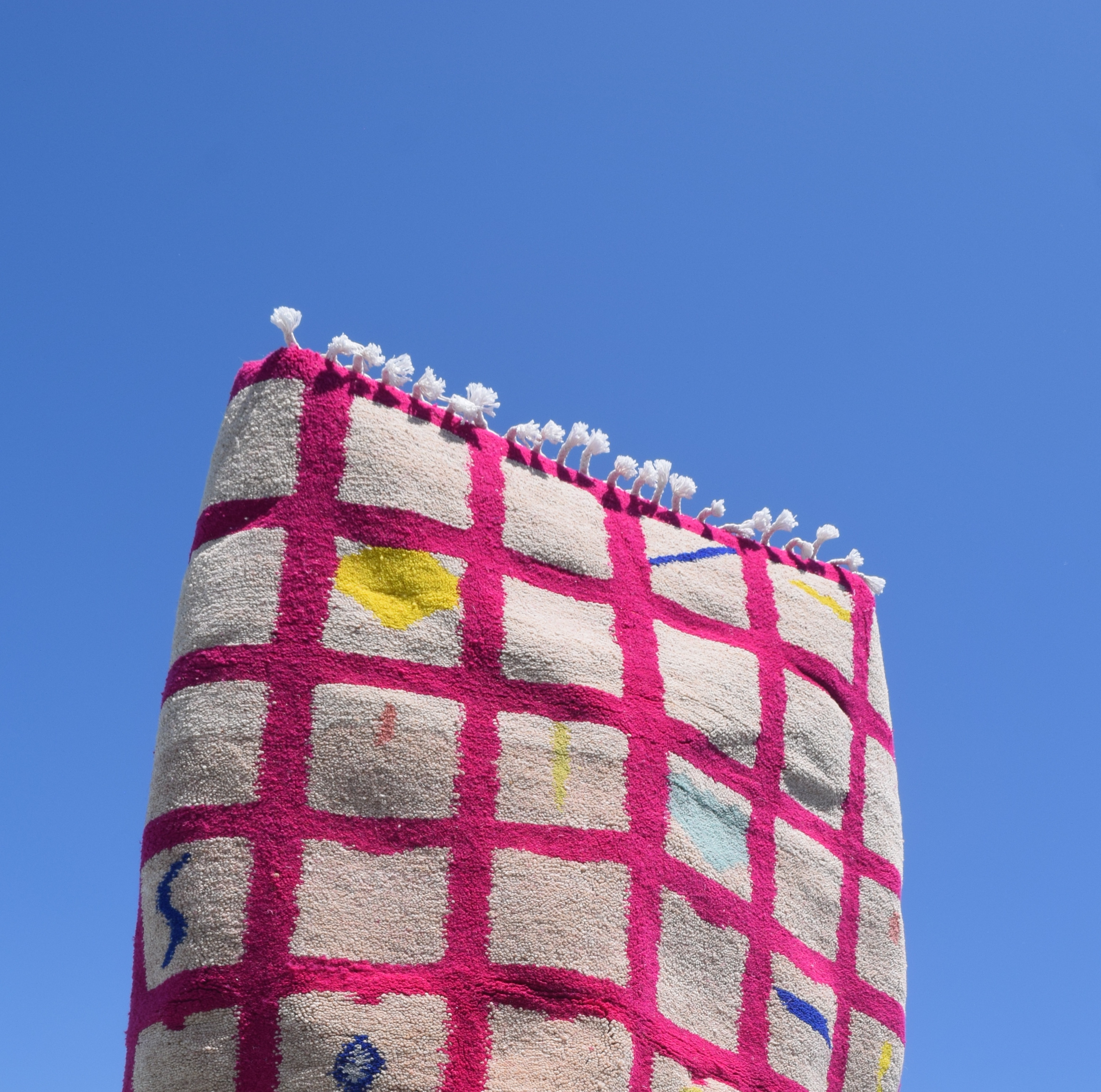 PINK DAMIER (205 cm x 150 cm)