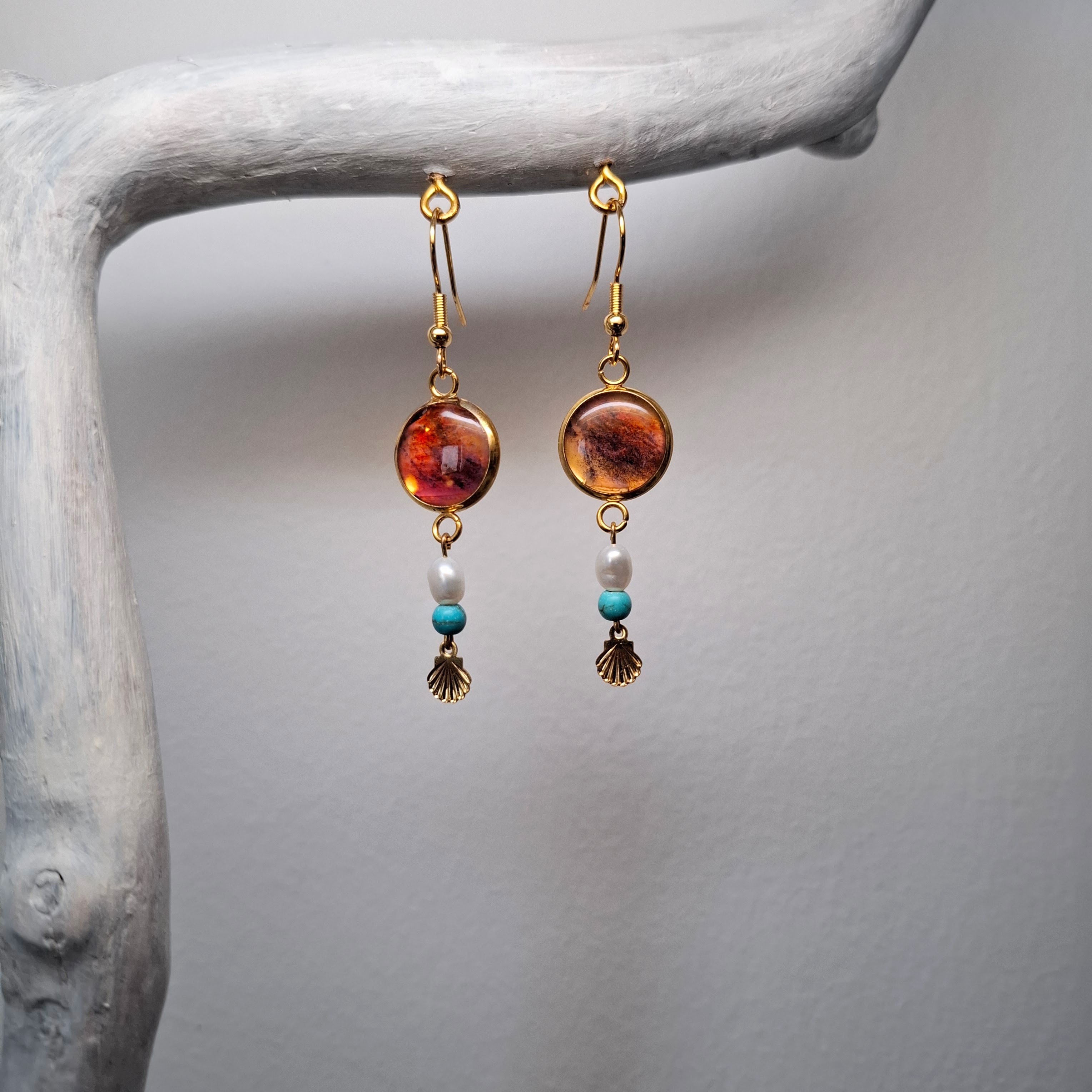 Earrings - Fins - #024