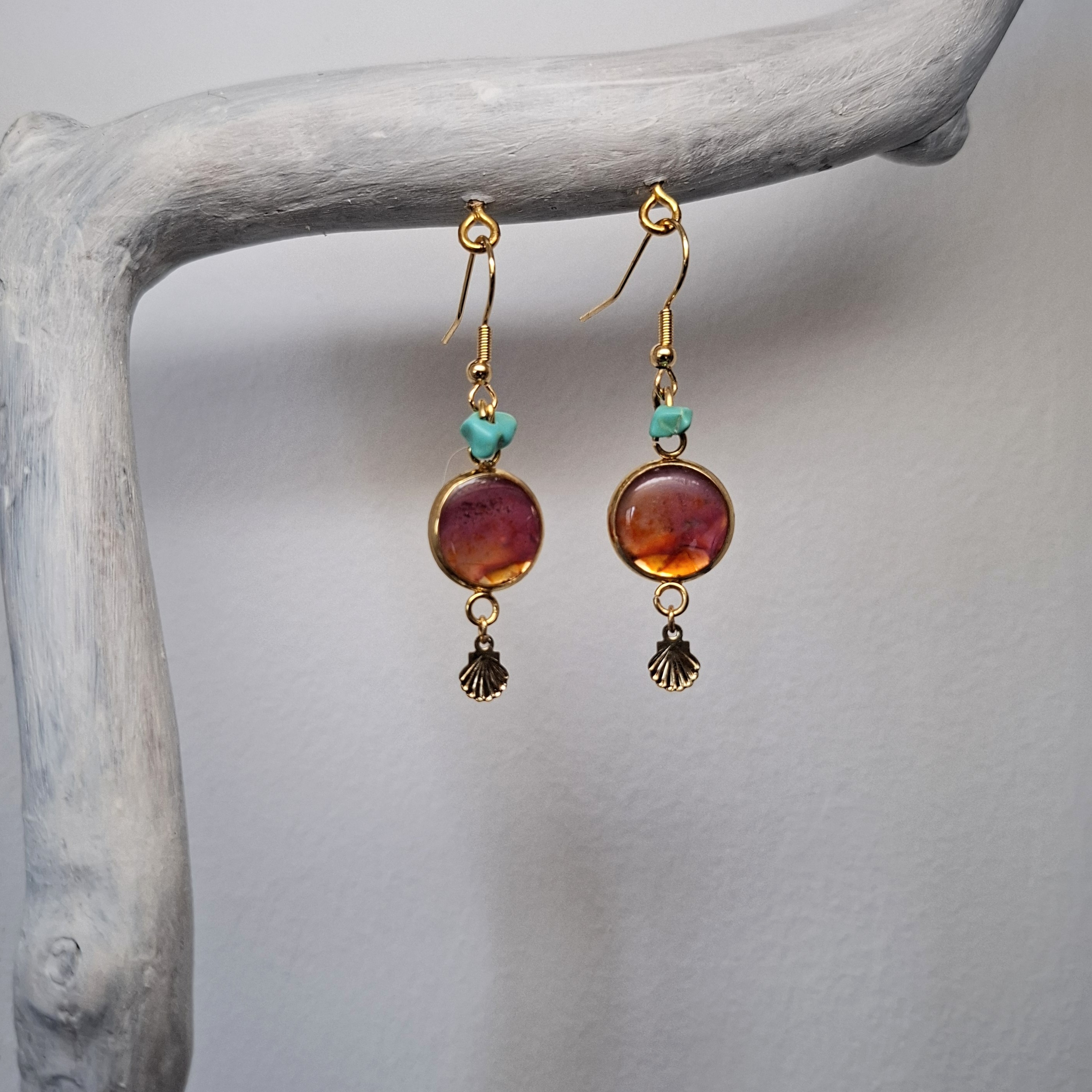 Earrings - Fins - #033