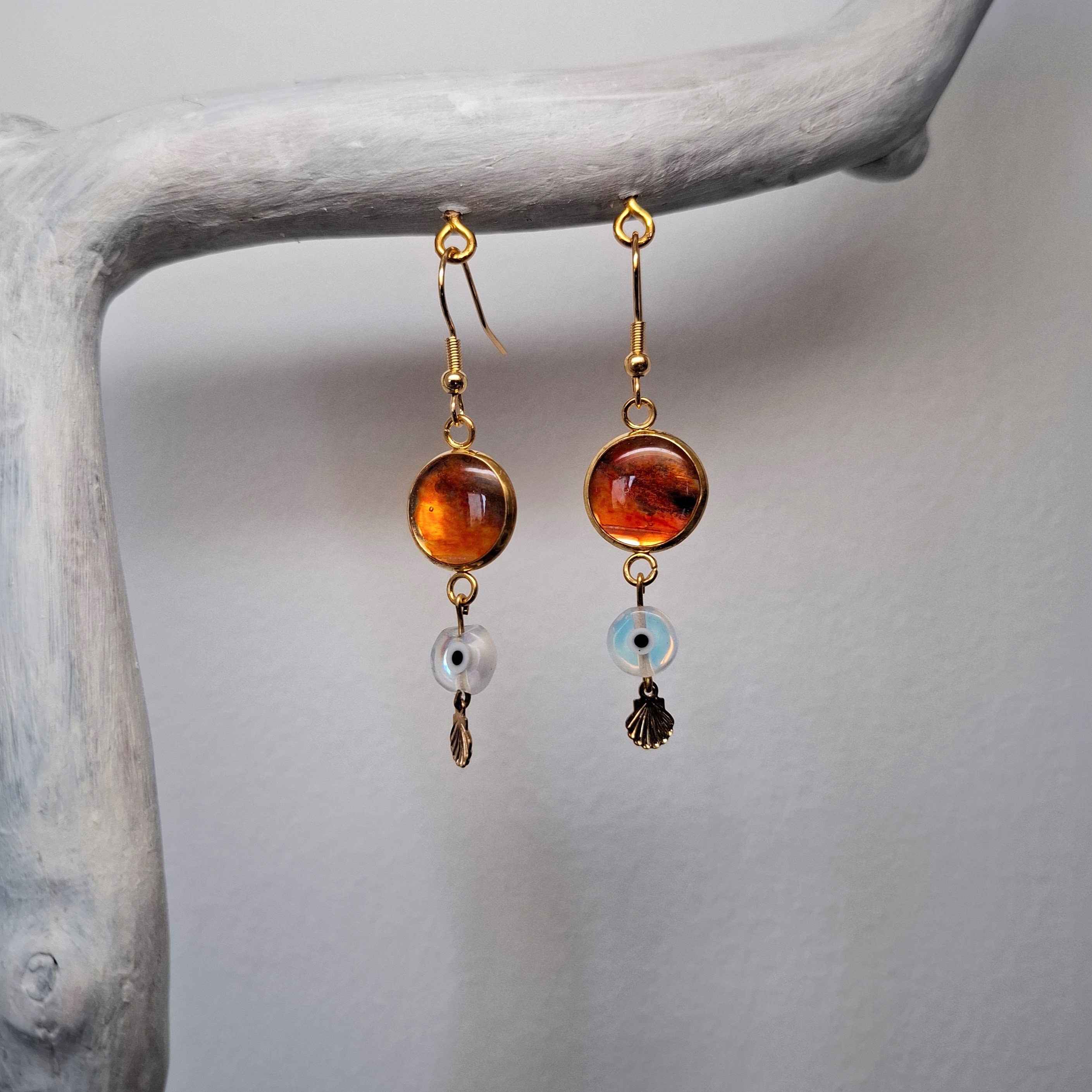 Earrings - Fins - #034