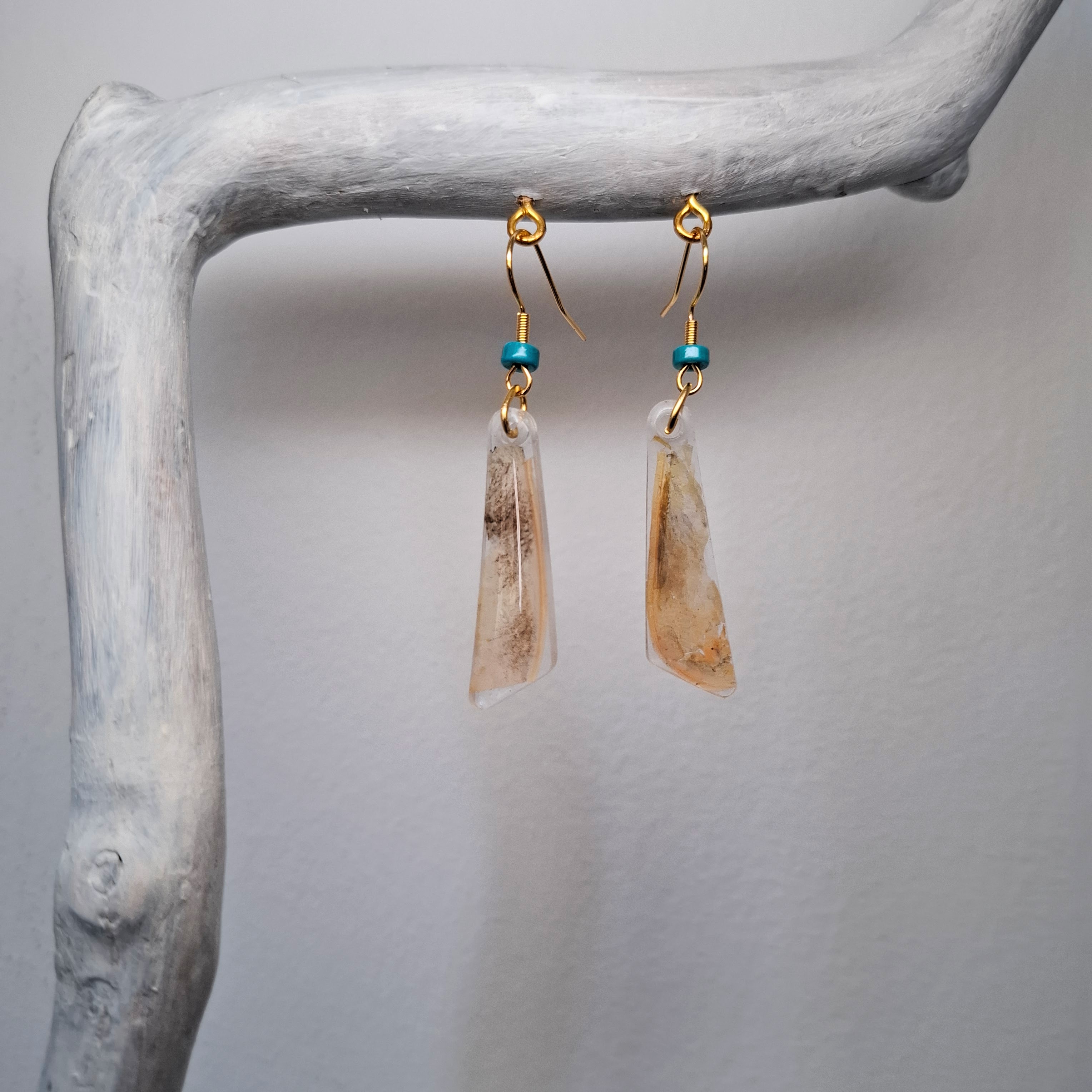 Earrings (full resin) - #002