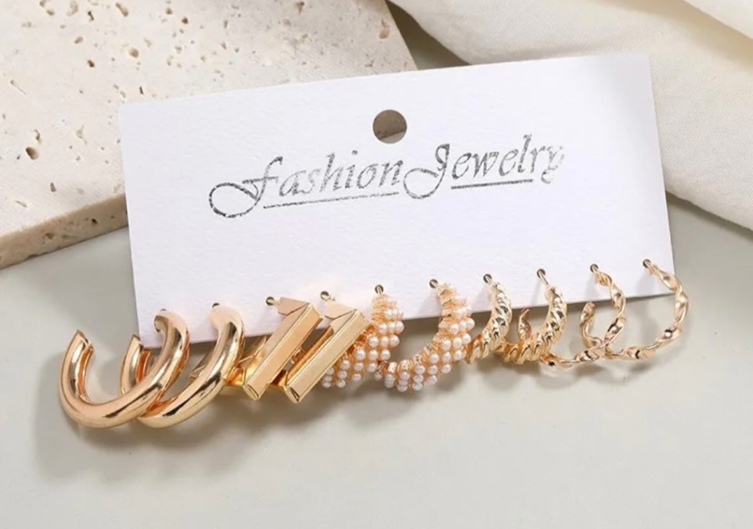 Set of Hoop Earrings