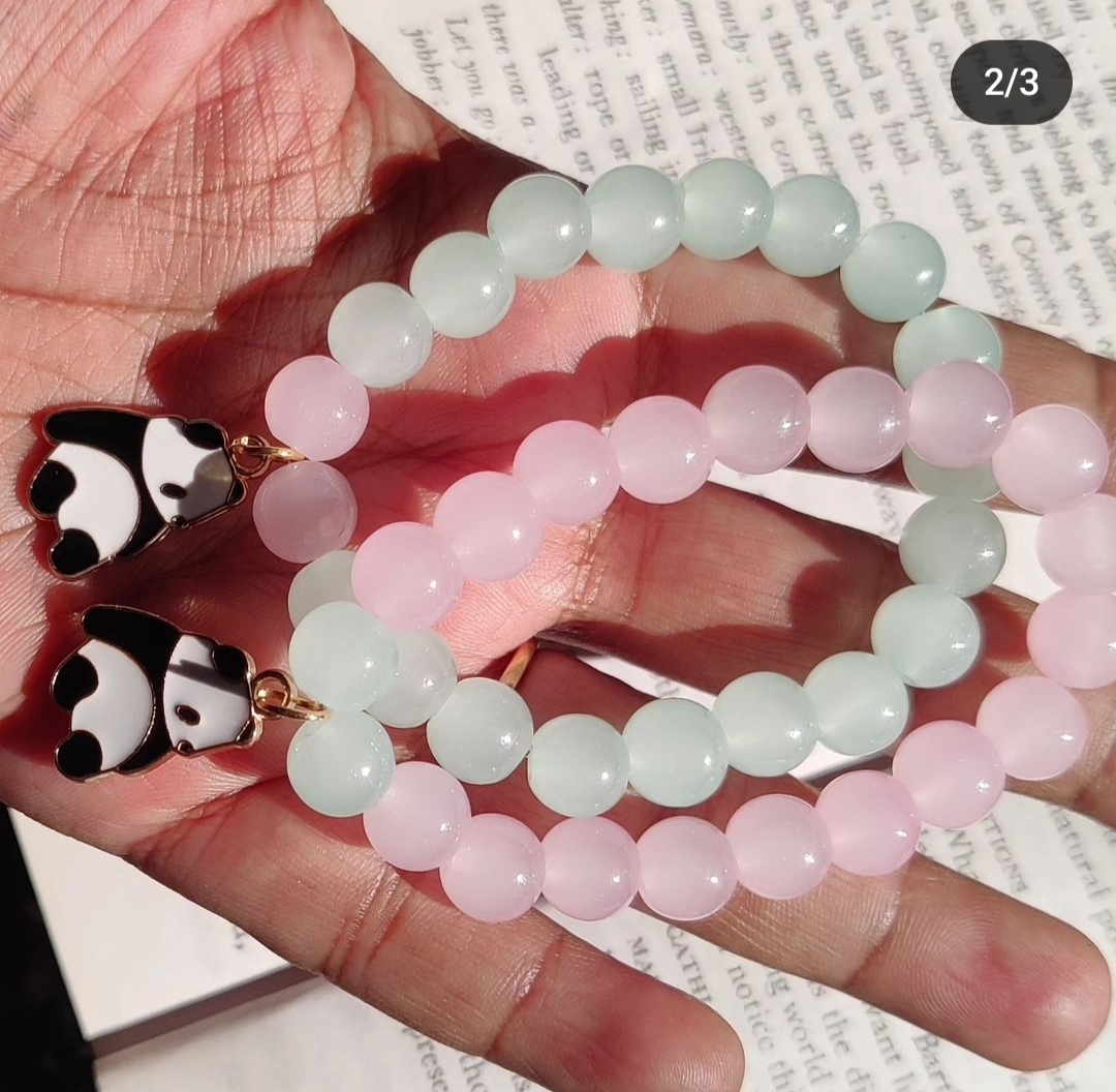 Panda Bead Bracelets