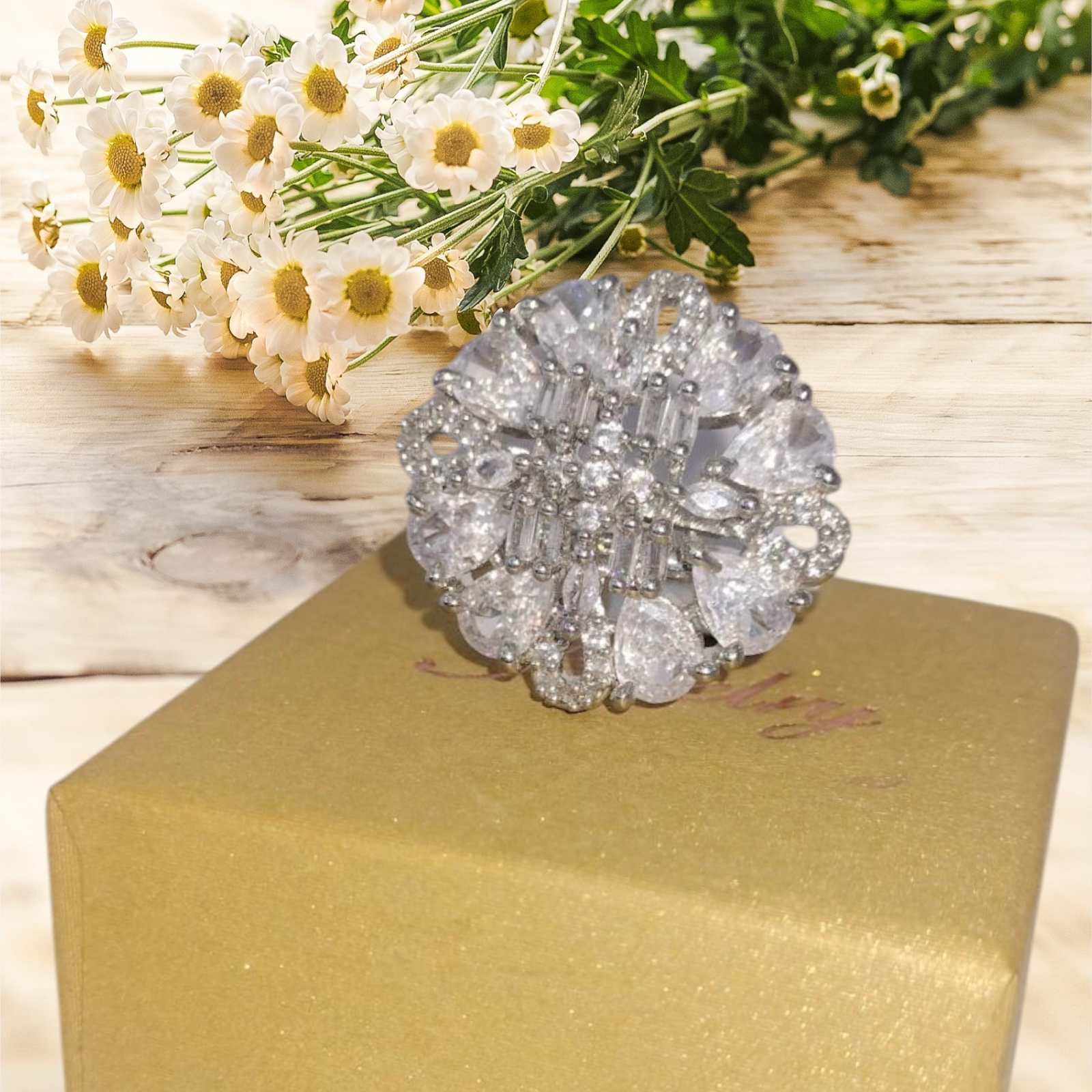 American Diamond Ring