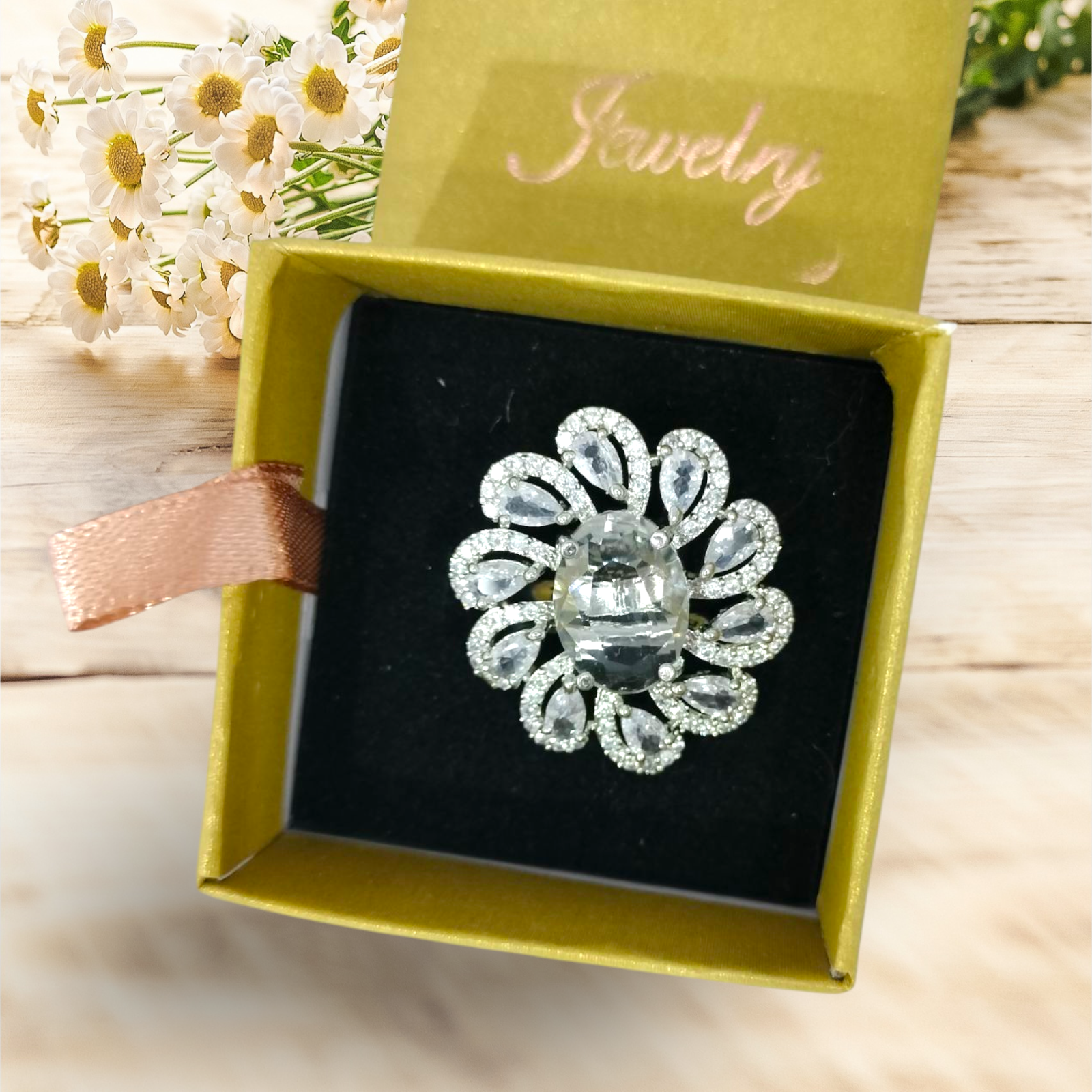 American Diamond ring