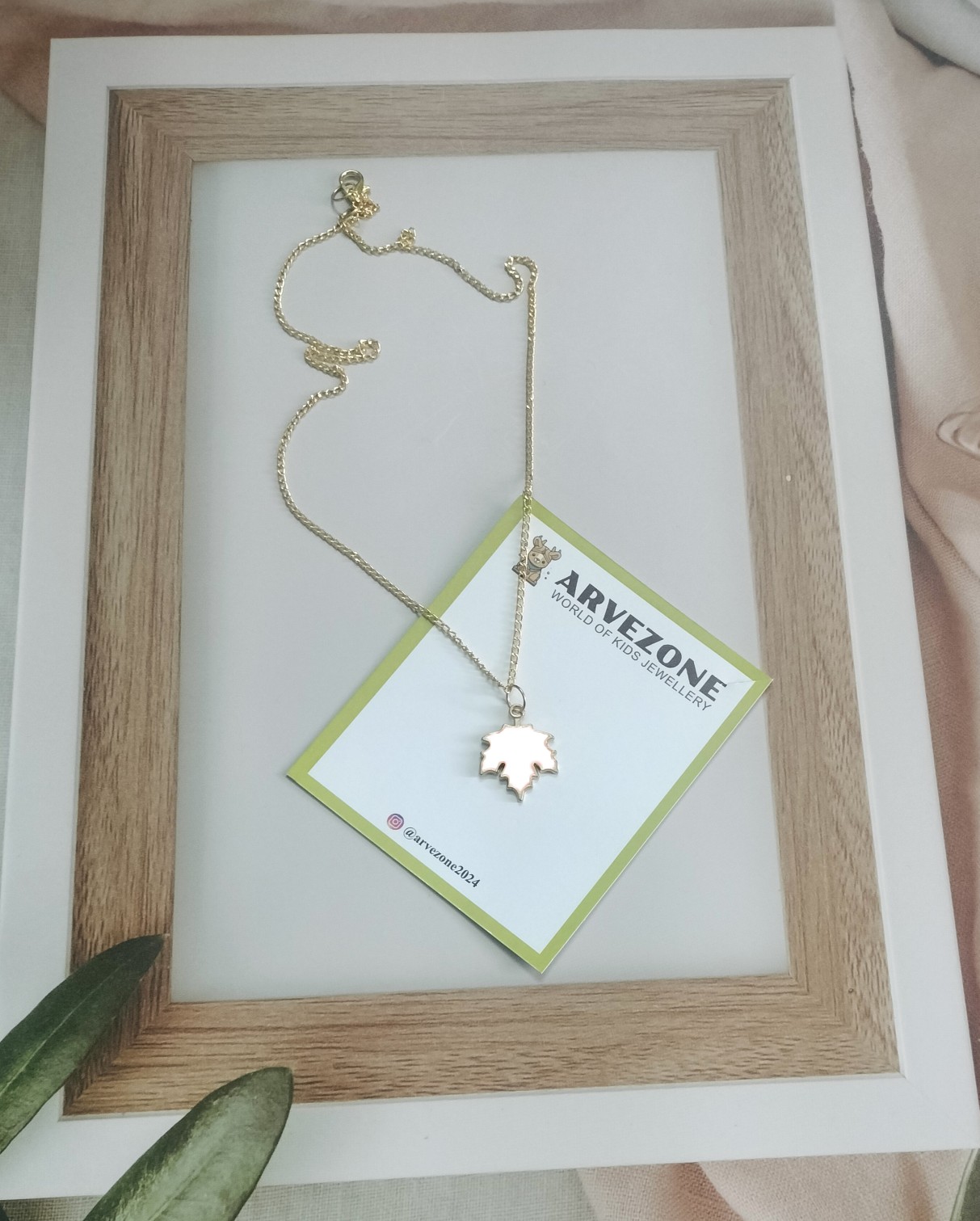 Maple Leaf Pendant Necklaces