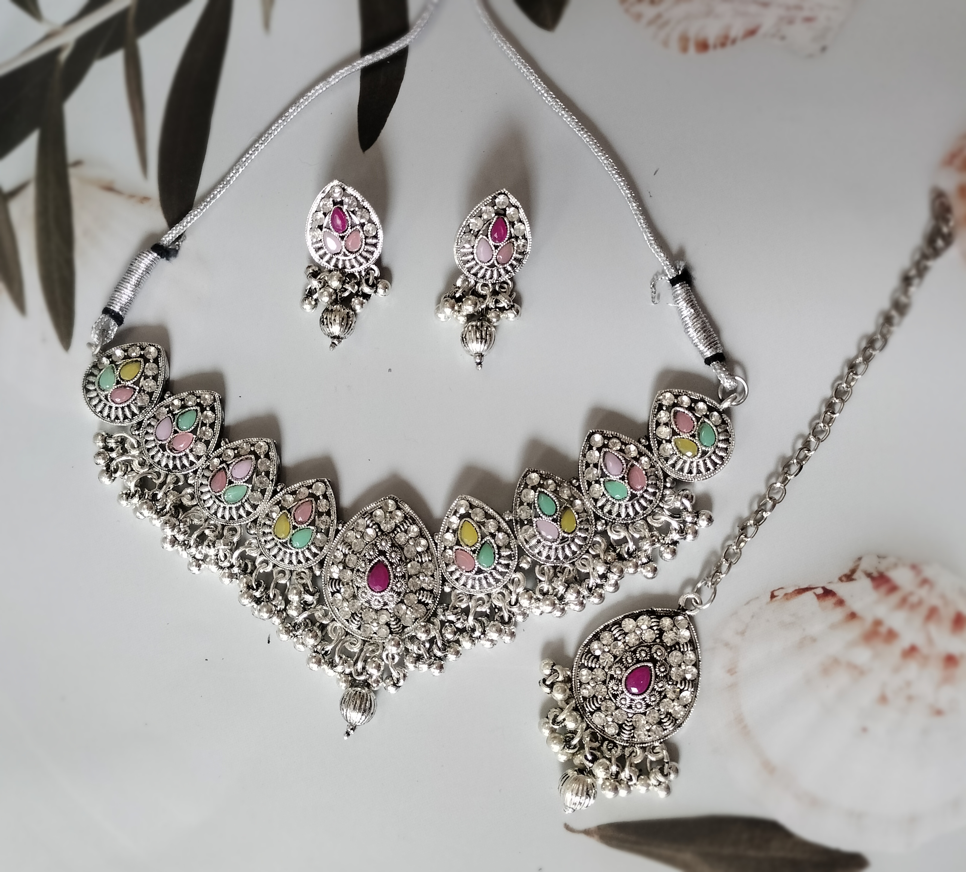 Elegant oxidise Jewelry Set