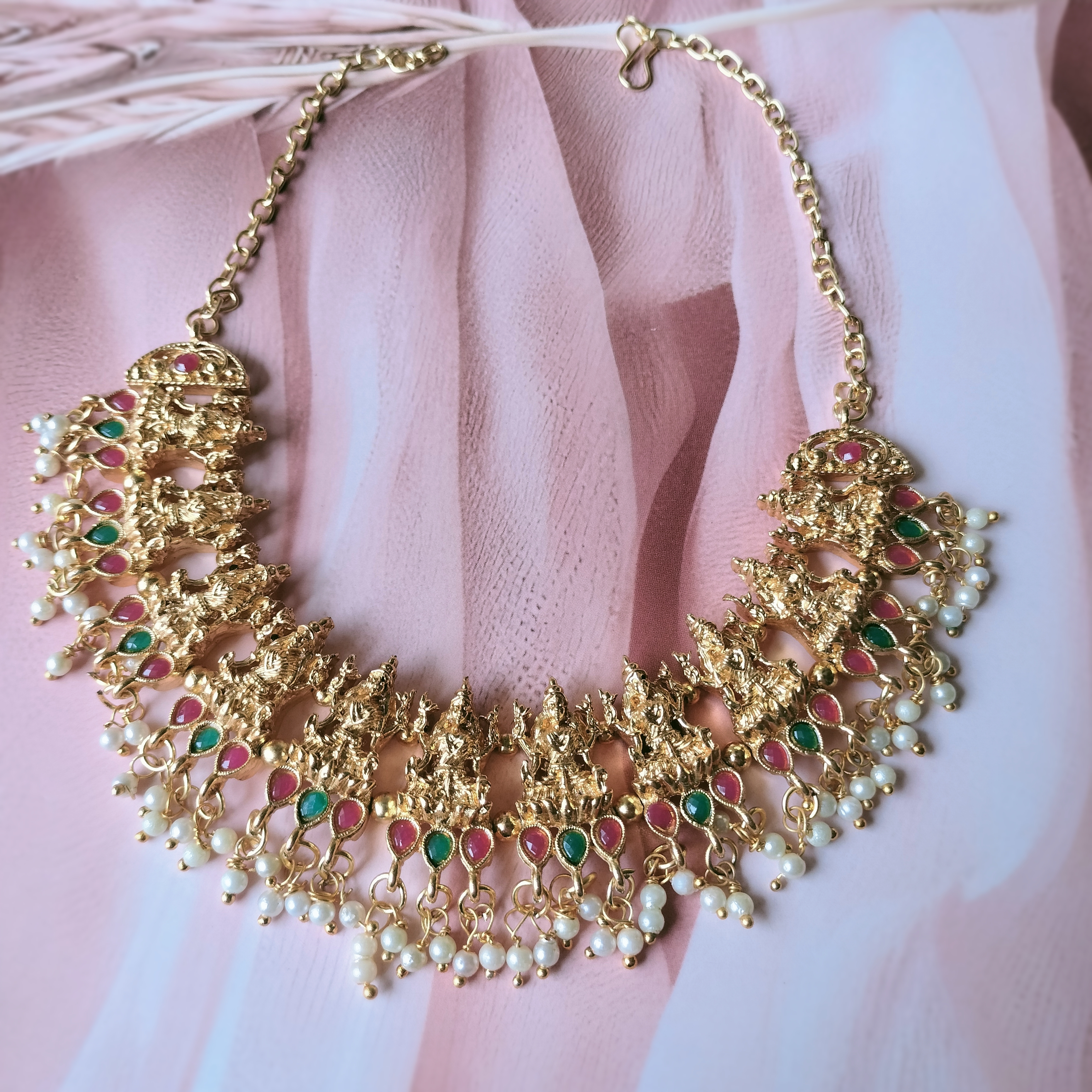 Traditional temple Jewelry Set