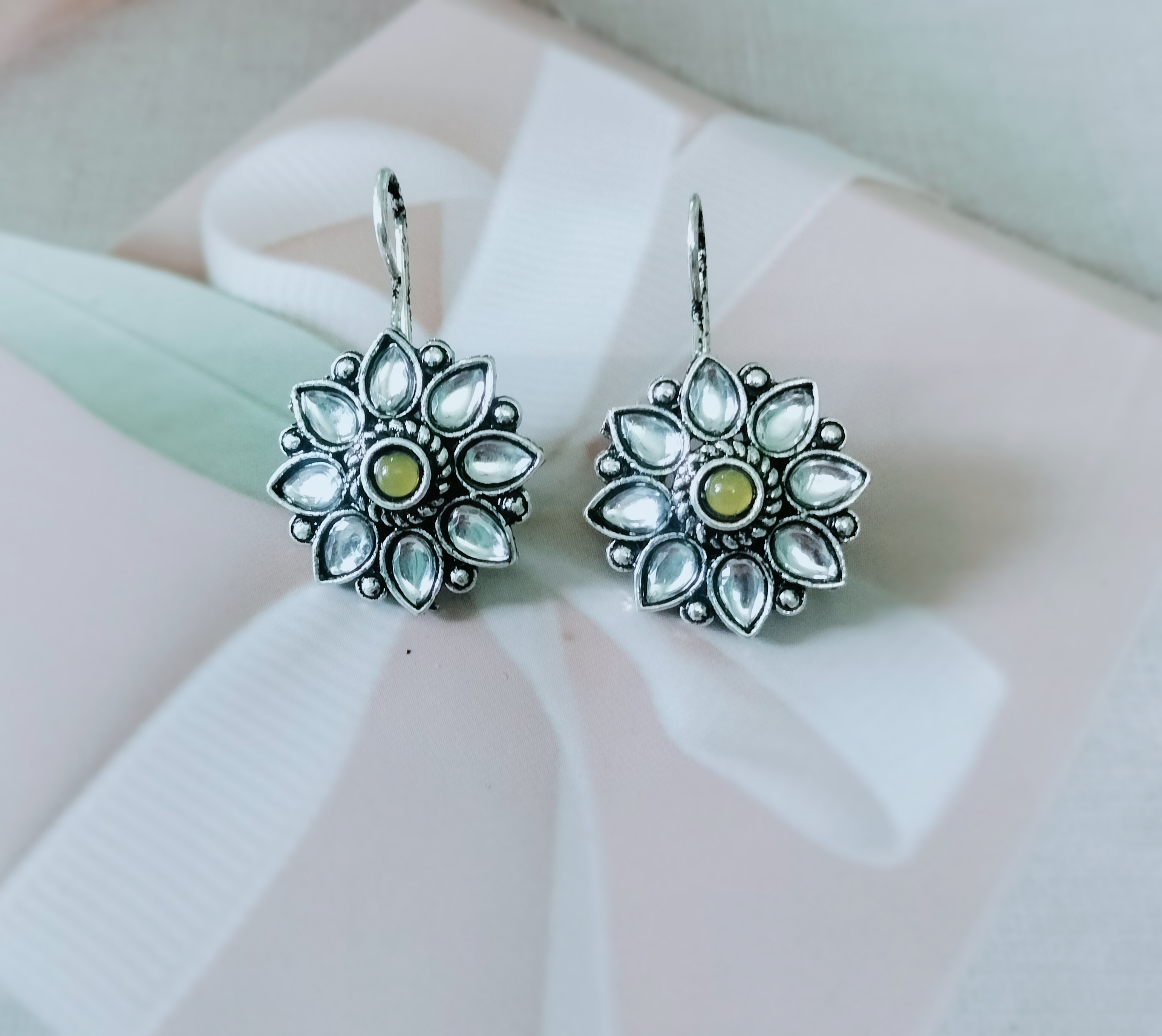 Elegant Floral Earrings
