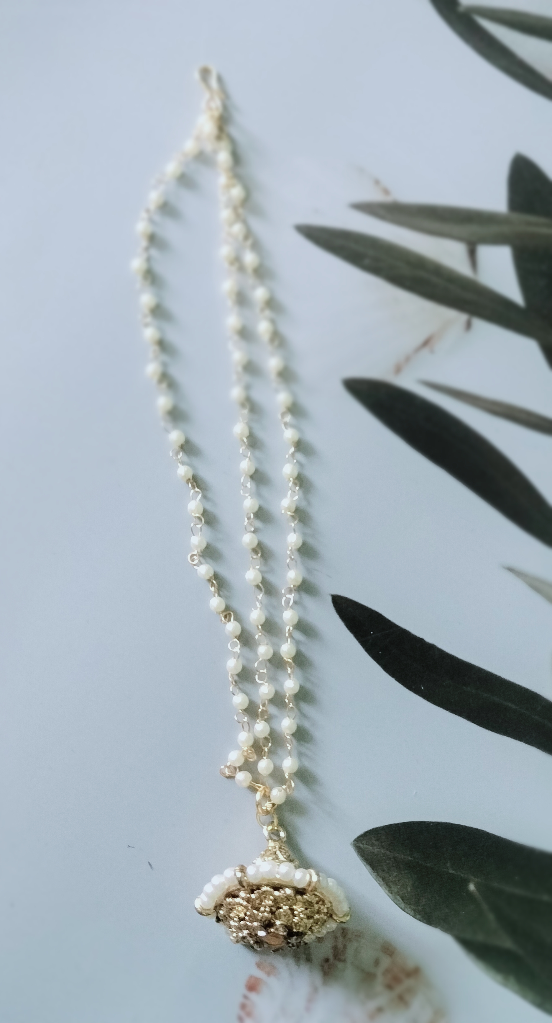 Elegant Pearl mangtika