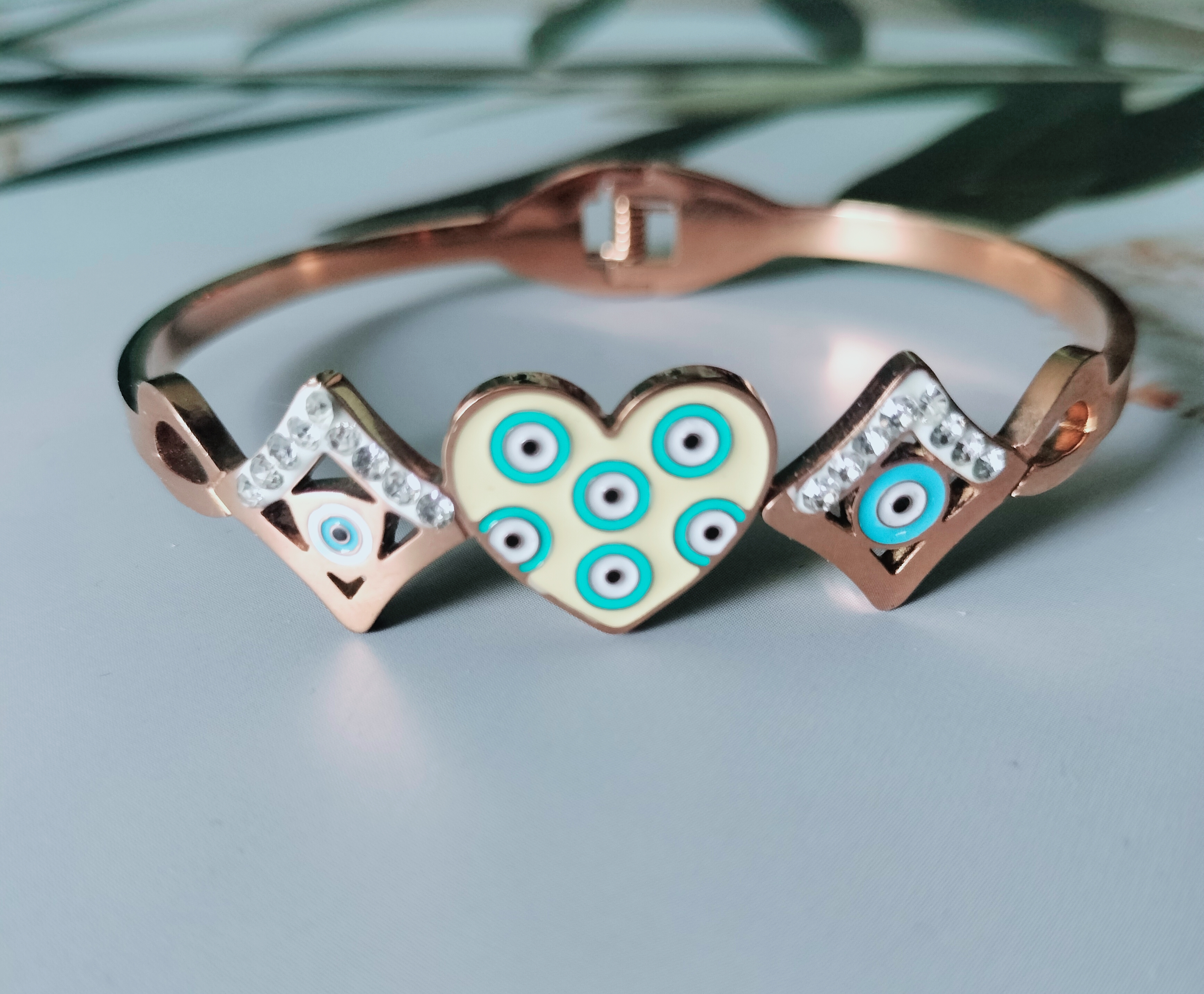 Antitarnish Evil Eye Bracelet