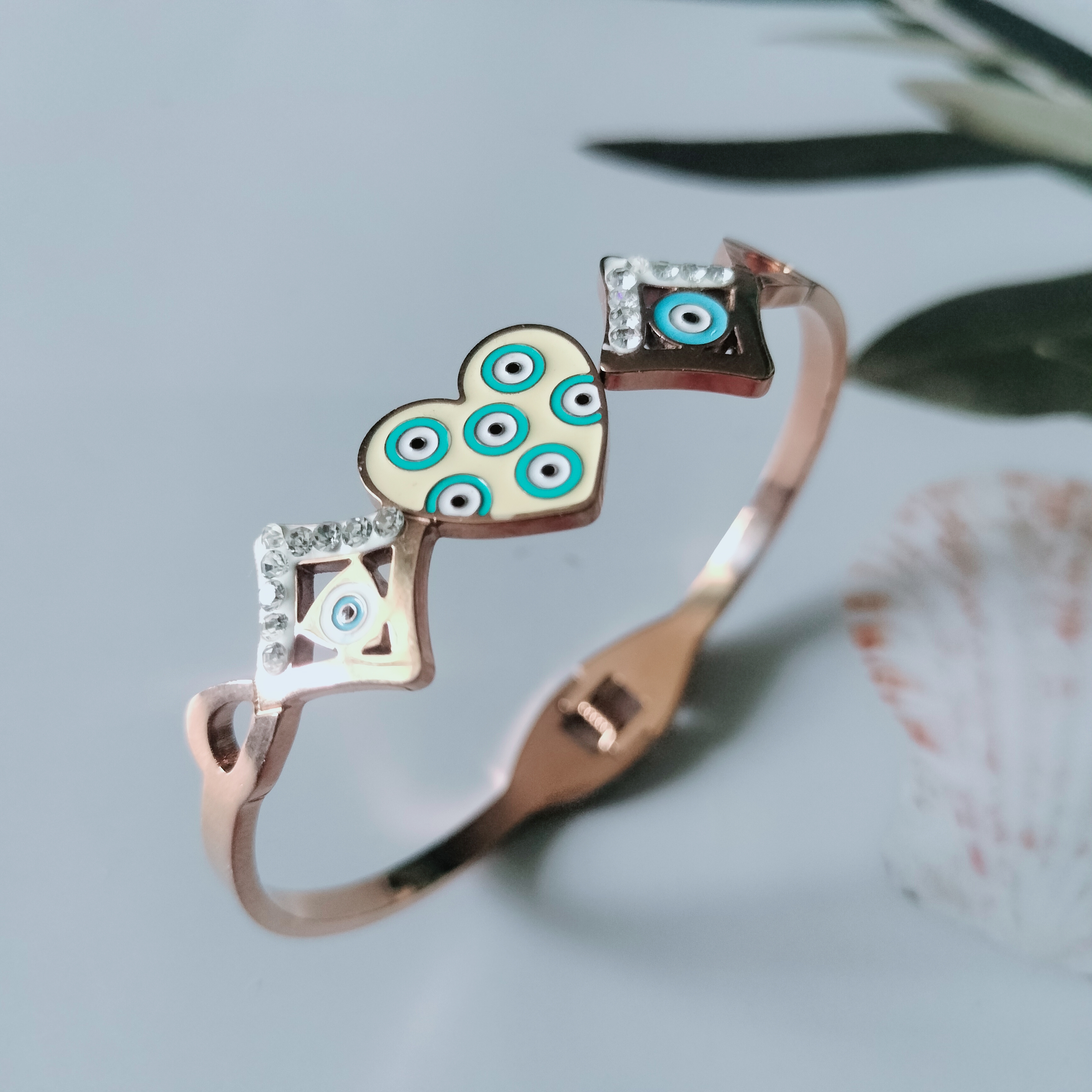 Antitarnish Evil Eye Bracelet