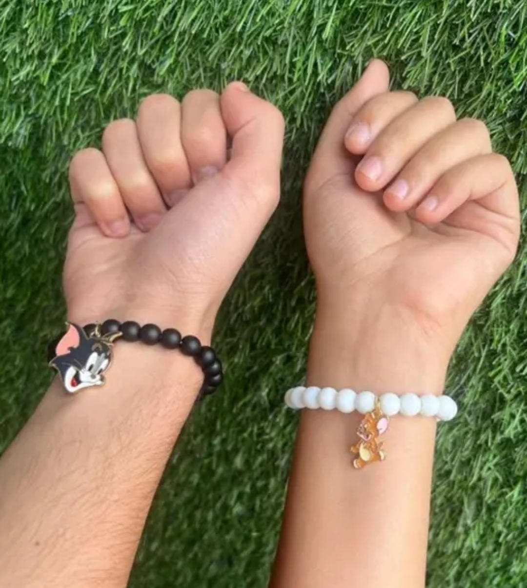 Tom and Jerry Beaded Bracelets