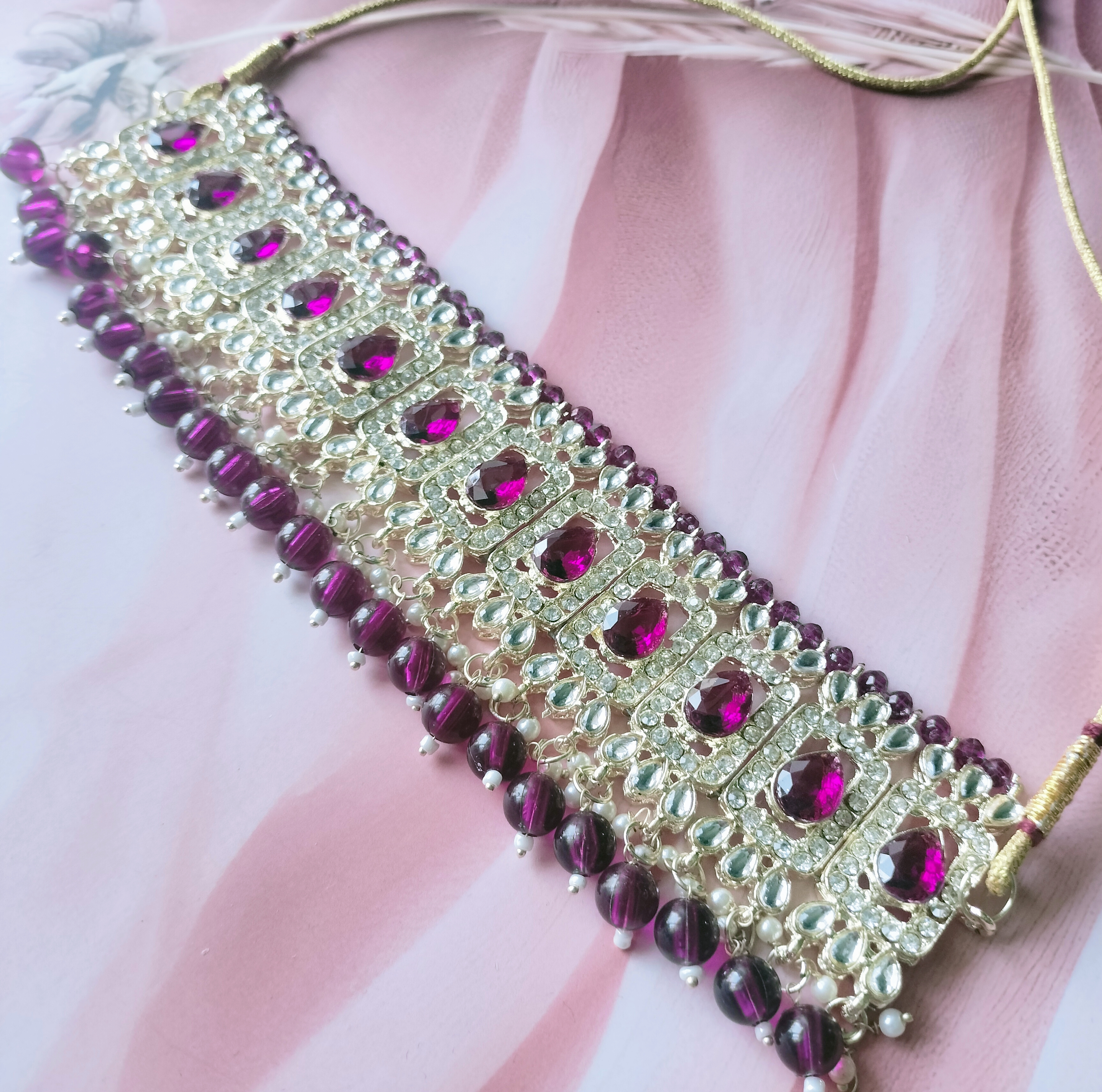 Traditional Kundan choker Set