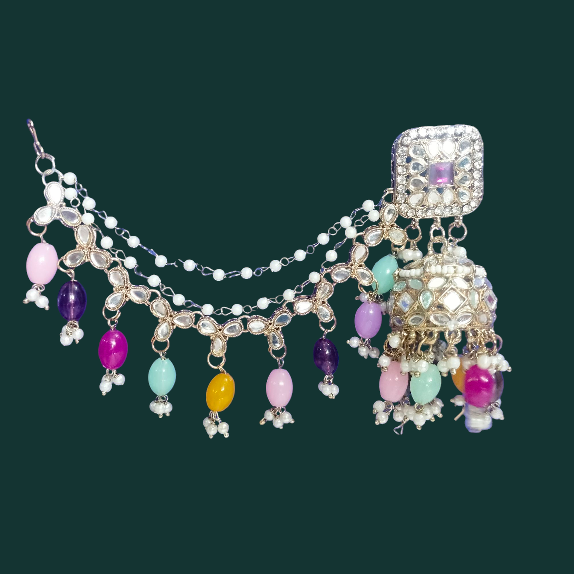 Traditional Indian sahara earings