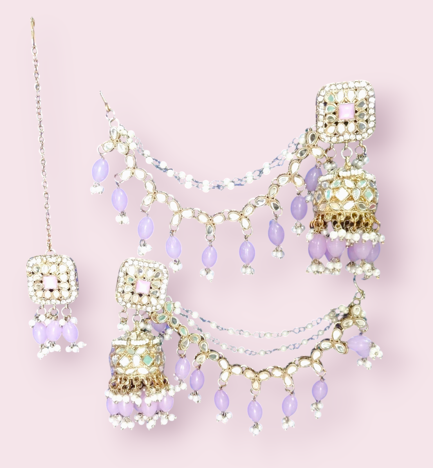 Traditional Indian Jhumka Earrings