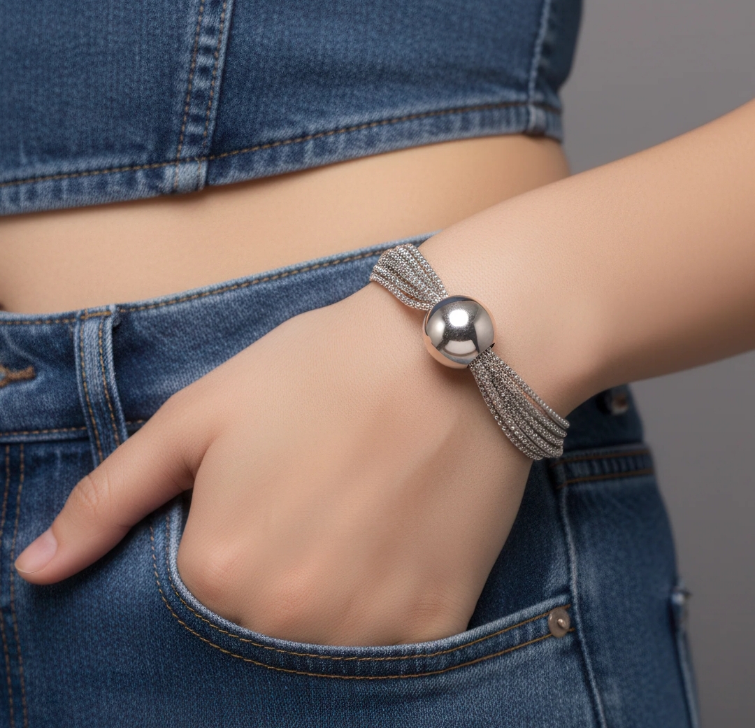 Elegant Silver Bracelet