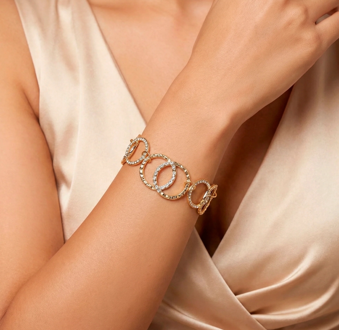 Elegant Gold-Plated Bracelet