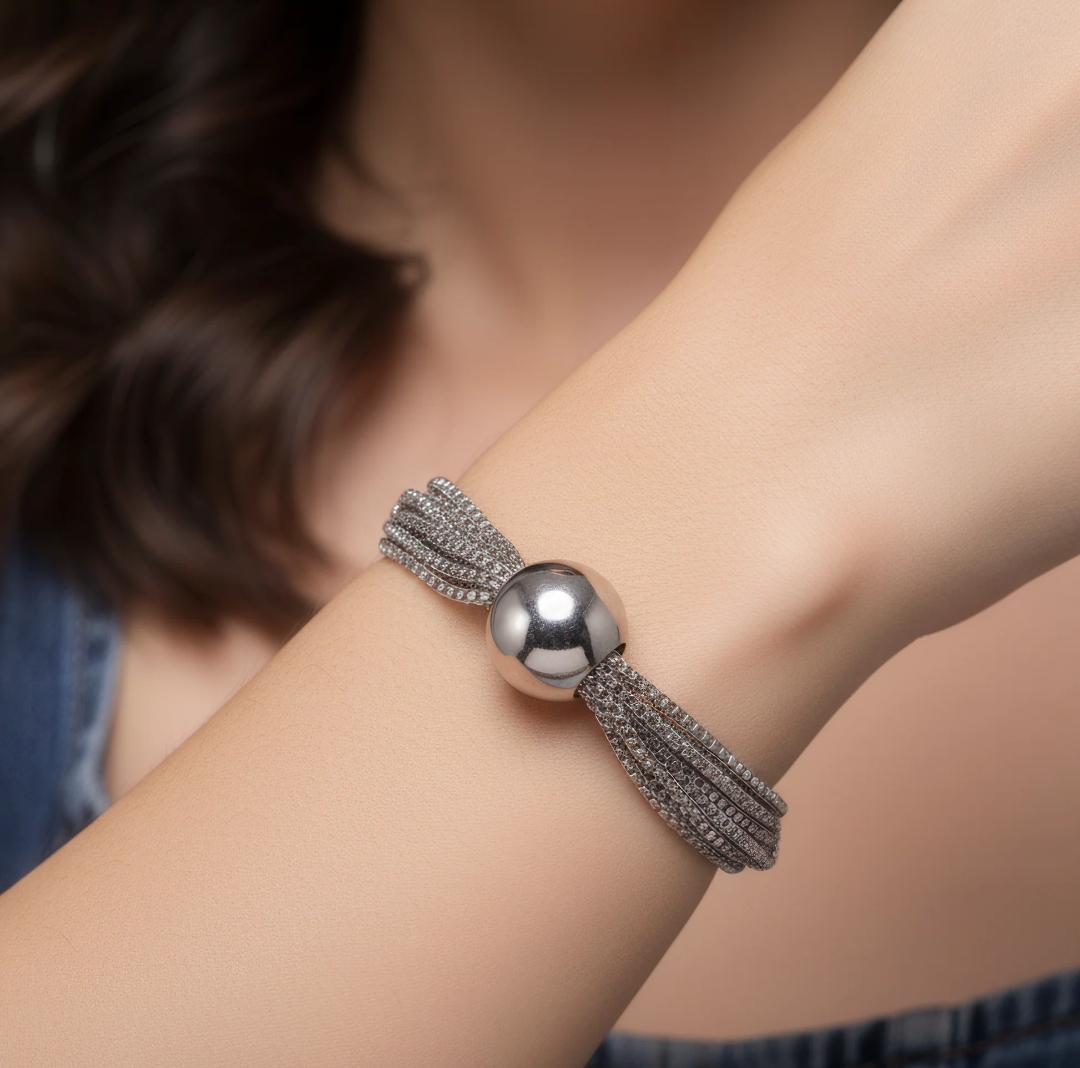 Elegant Silver Bracelet
